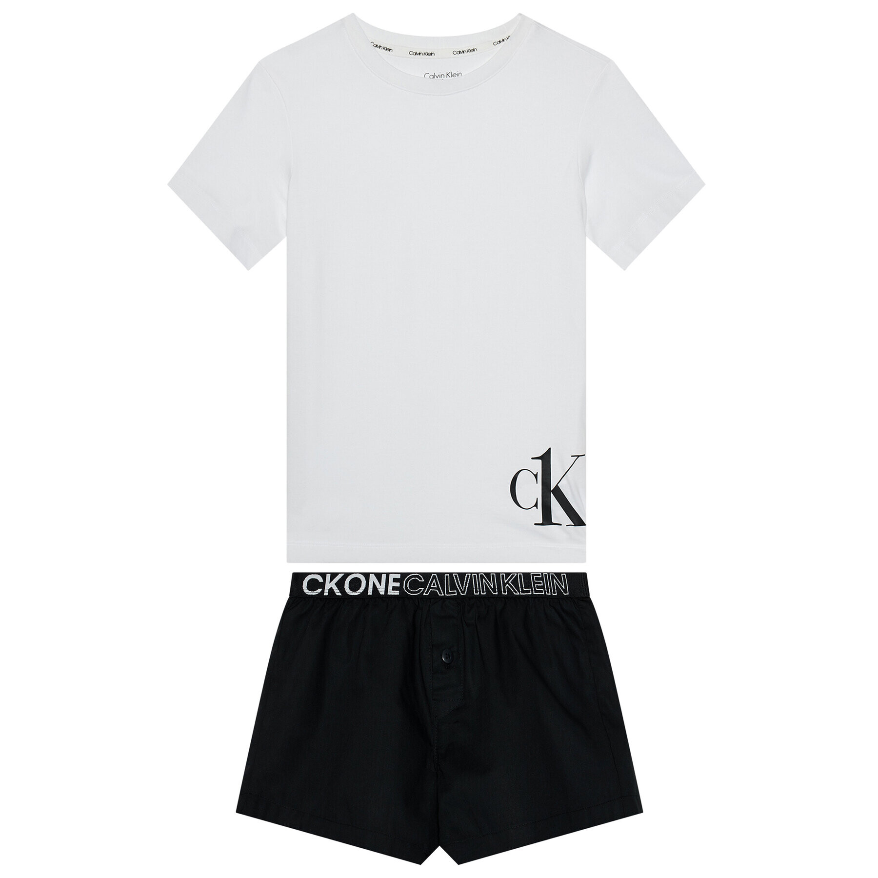 Calvin Klein Underwear Pyžamo Woven Pj B70B700333 Biela - Pepit.sk