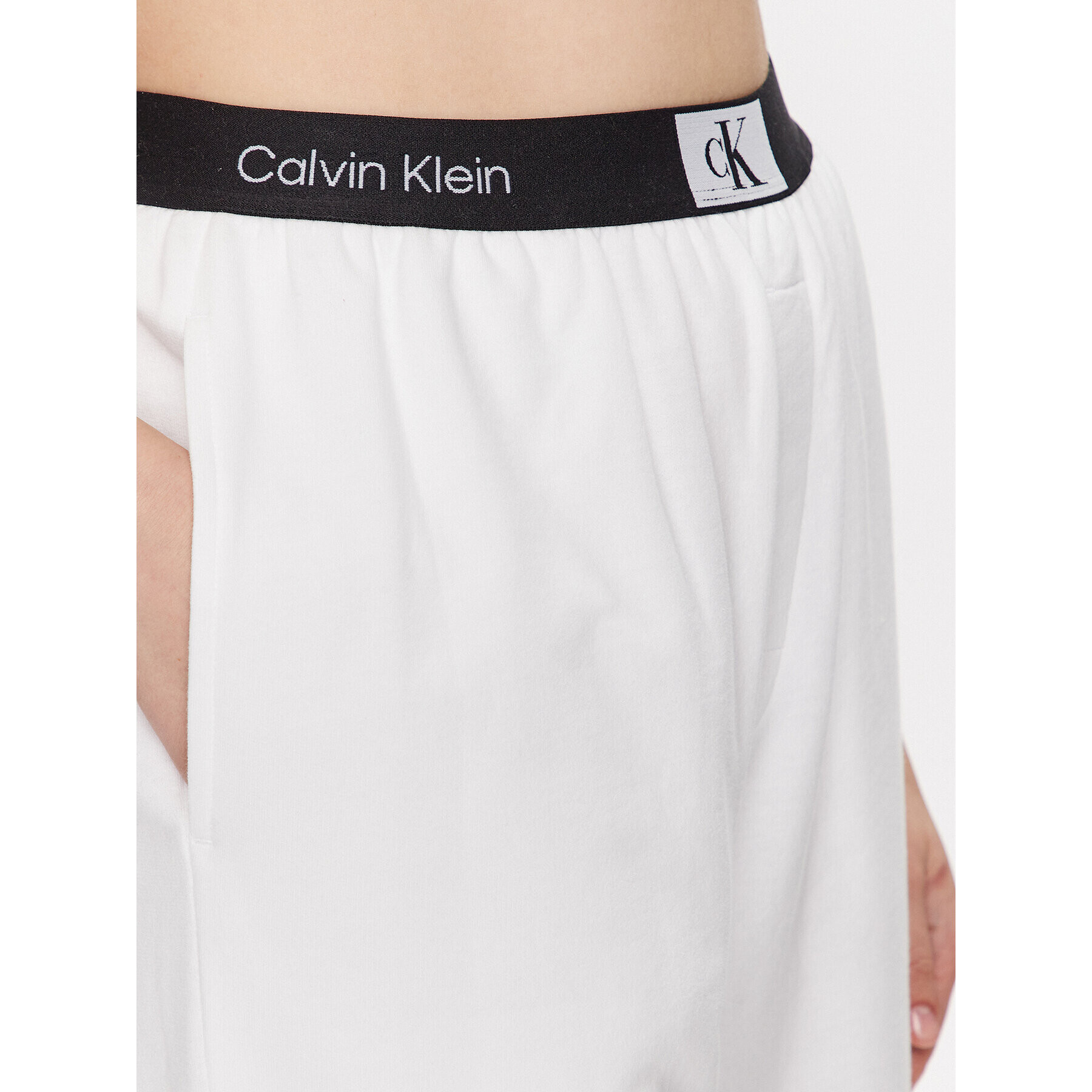 Calvin Klein Underwear Pyžamové nohavice 000QS6943E Biela Regular Fit - Pepit.sk