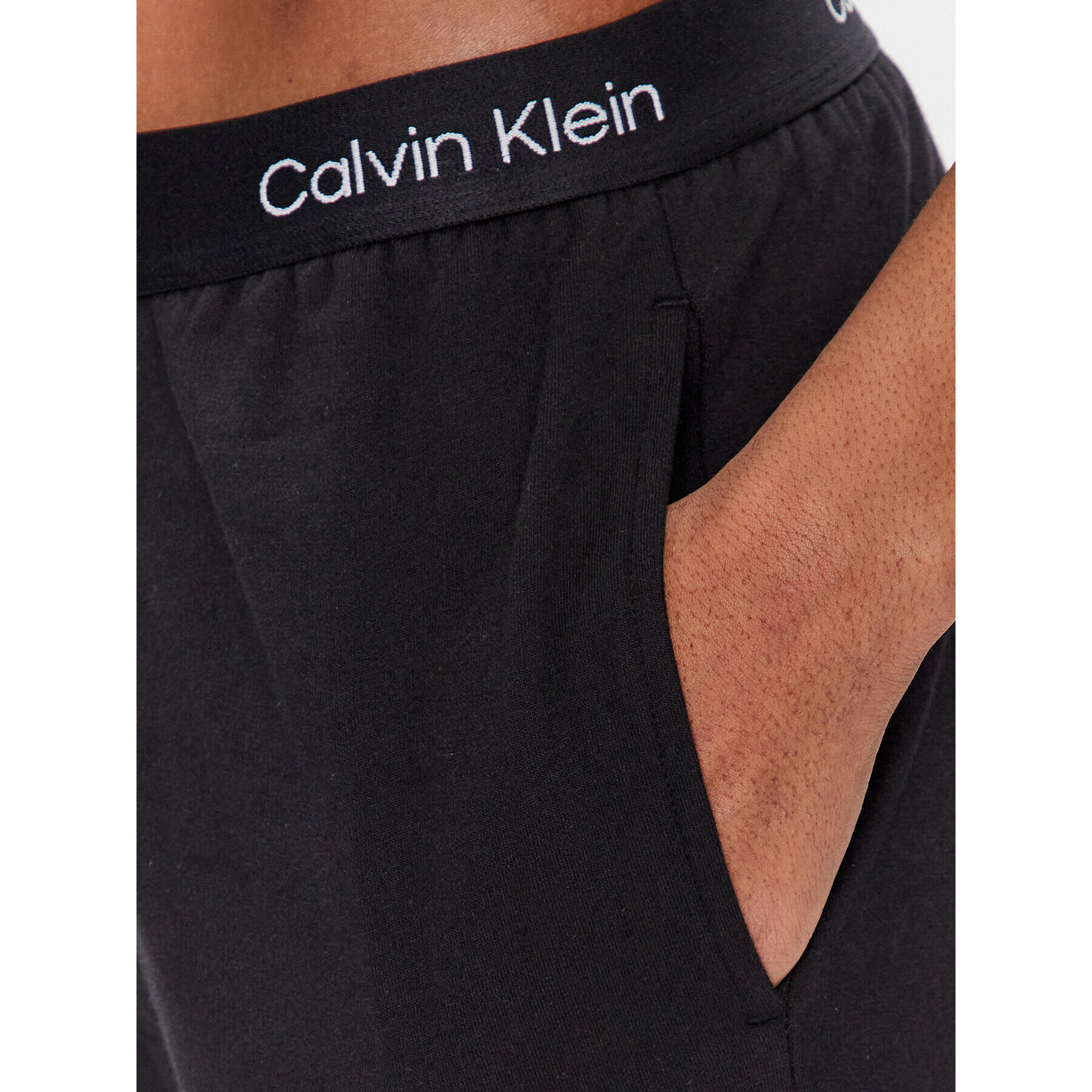 Calvin Klein Underwear Pyžamové nohavice 000QS6943E Čierna Relaxed Fit - Pepit.sk