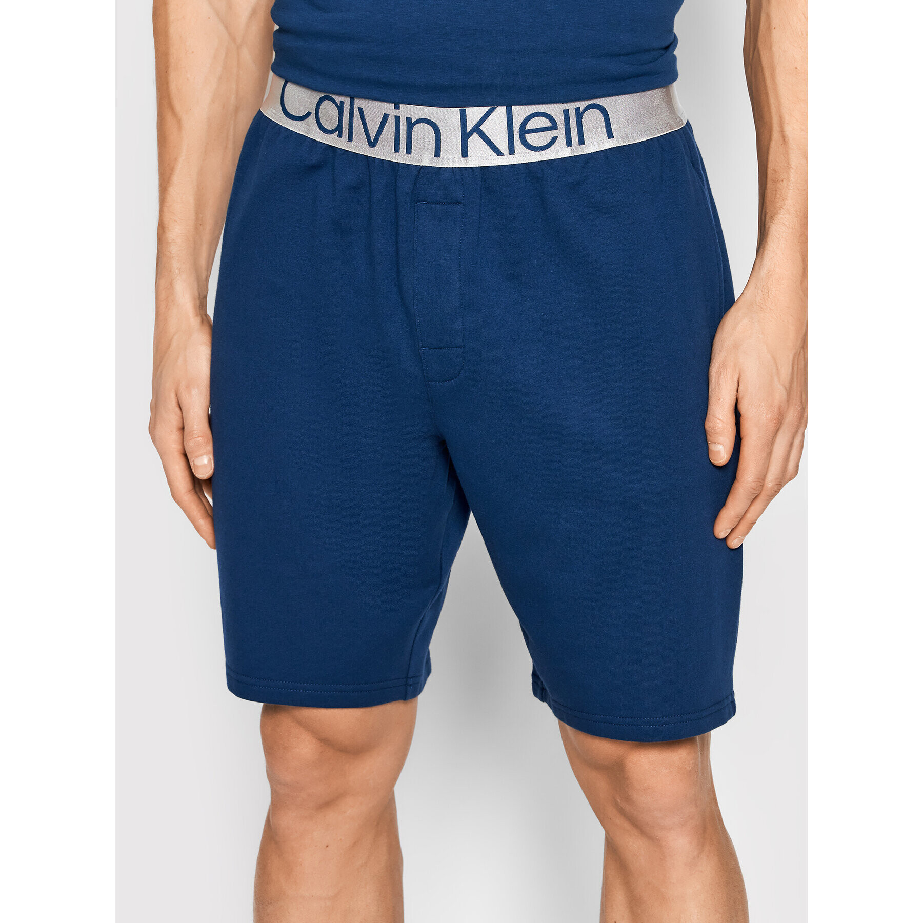 Calvin Klein Underwear Pyžamové šortky 000NM2267E Tmavomodrá Regular Fit - Pepit.sk