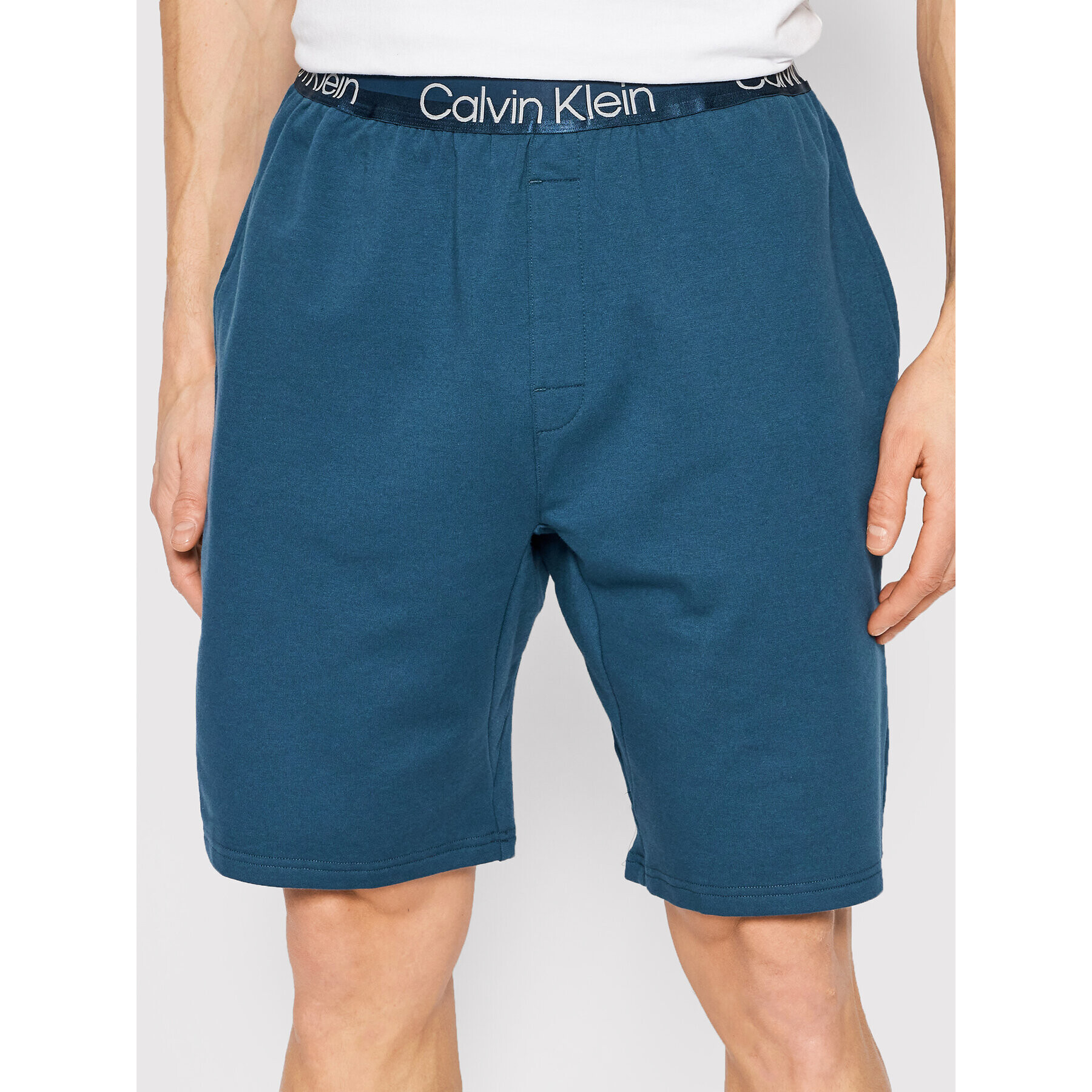 Calvin Klein Underwear Pyžamové šortky 000NM2271E Tmavomodrá Regular Fit - Pepit.sk