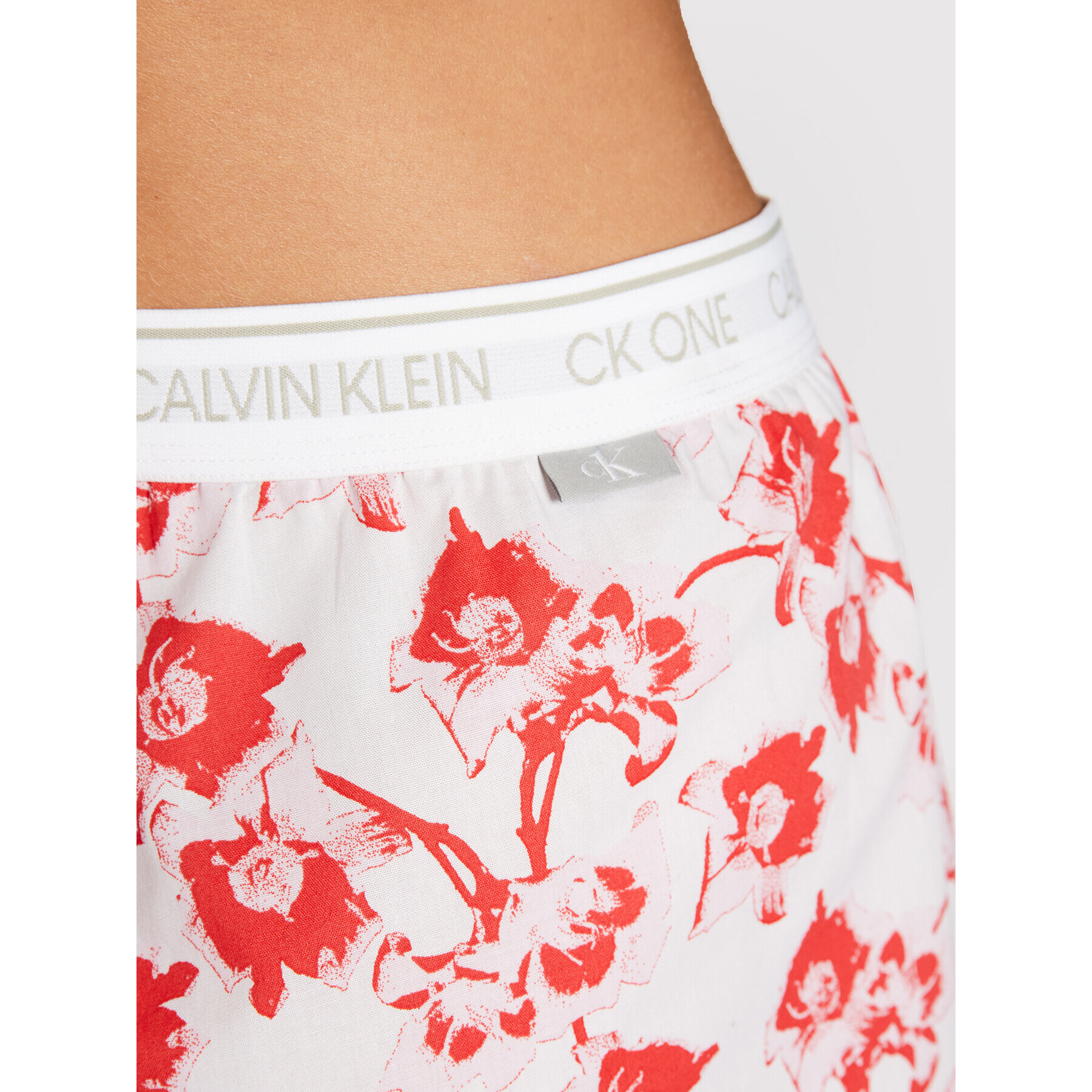 Calvin Klein Underwear Pyžamové šortky 000QS6437E Biela - Pepit.sk