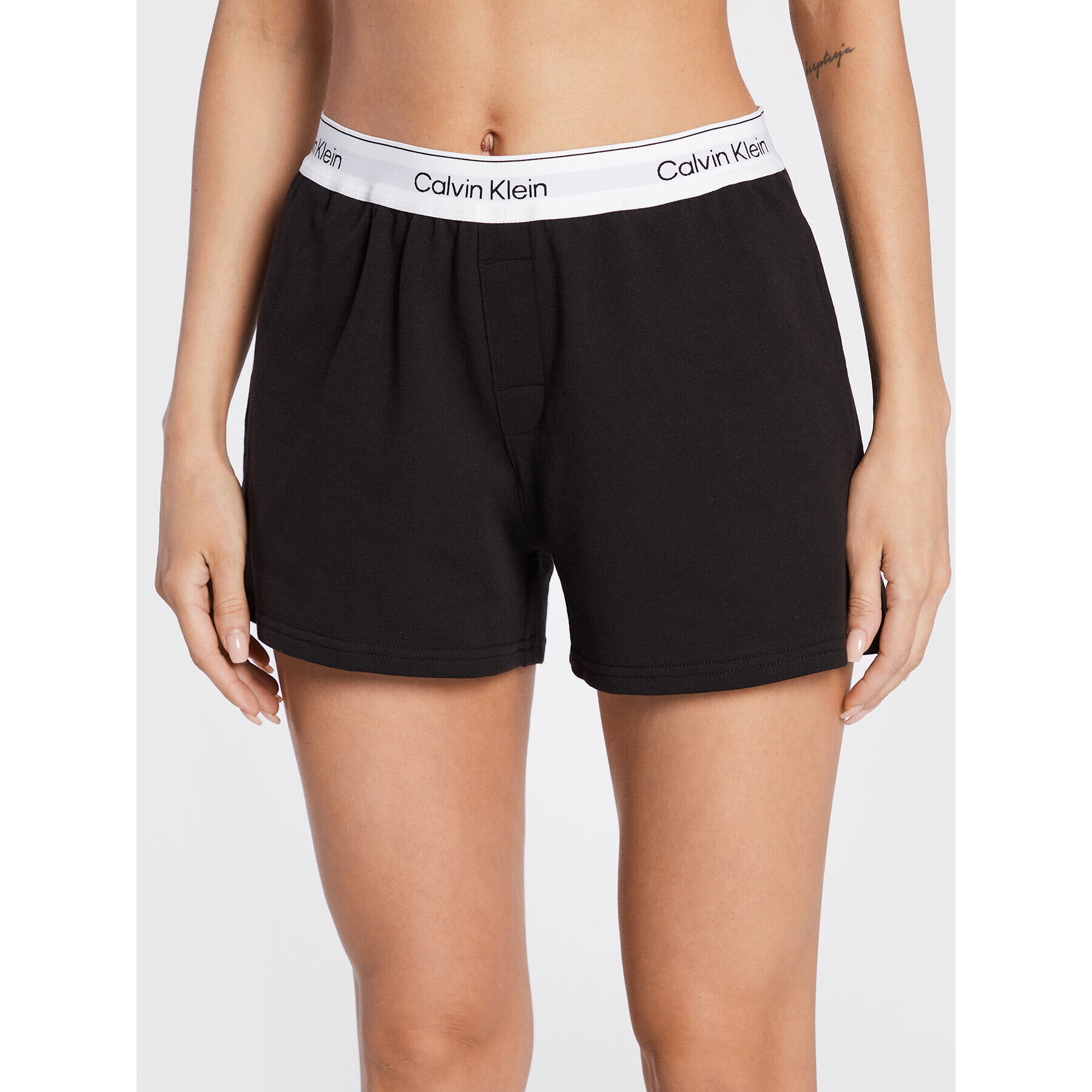 Calvin Klein Underwear Pyžamové šortky 000QS6871E Čierna Regular Fit - Pepit.sk