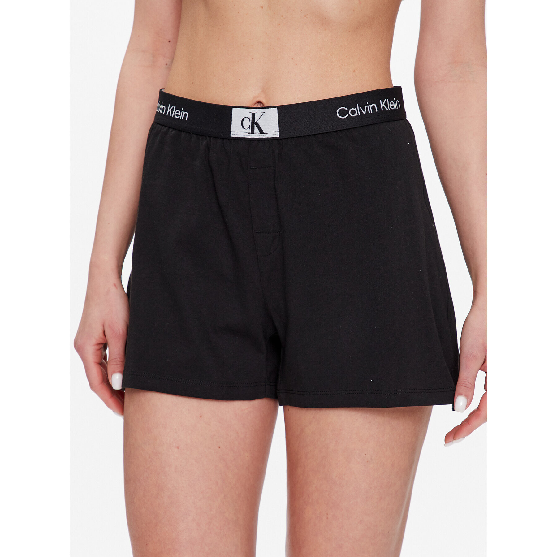 Calvin Klein Underwear Pyžamové šortky 000QS6947E Čierna Regular Fit - Pepit.sk