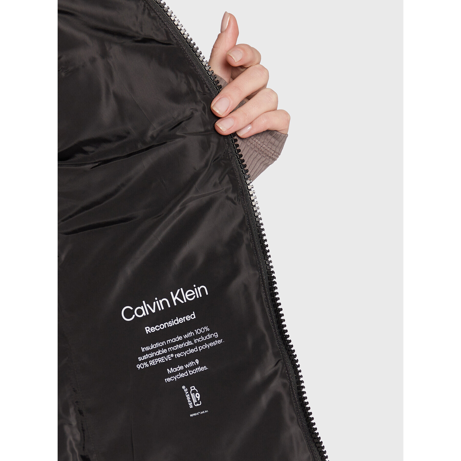 Calvin Klein Vesta Essential K20K204694 Čierna Regular Fit - Pepit.sk