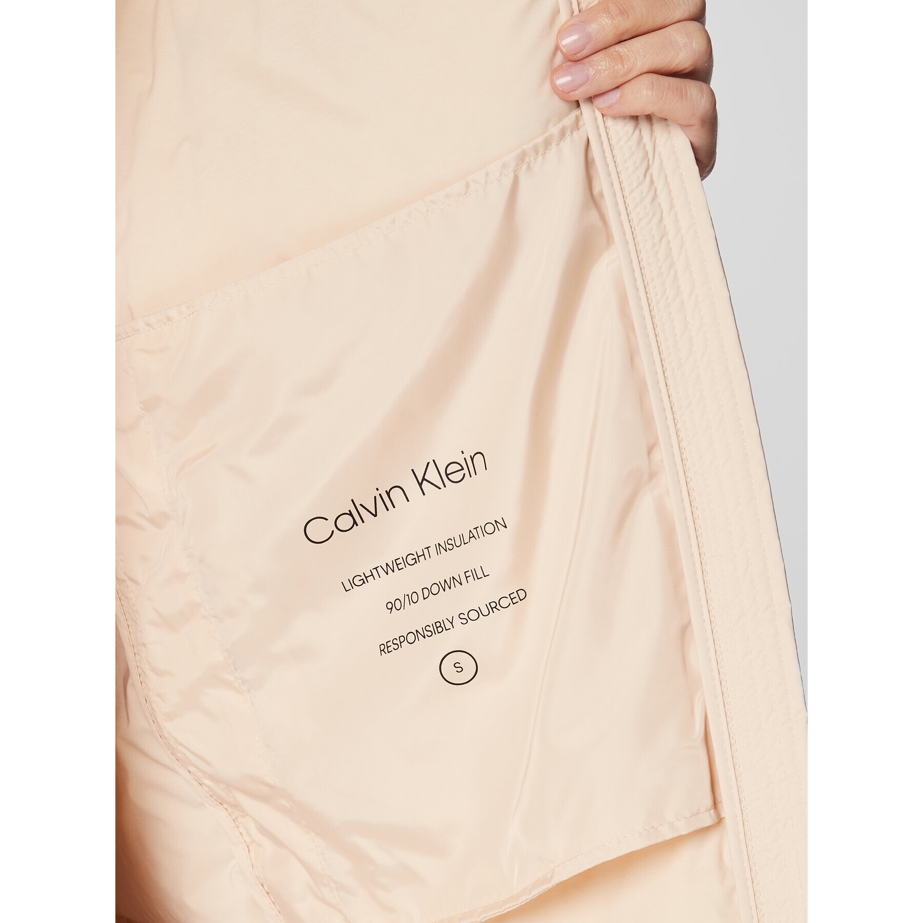 Calvin Klein Vesta Seamless Lofty K20K204686 Béžová Regular Fit - Pepit.sk