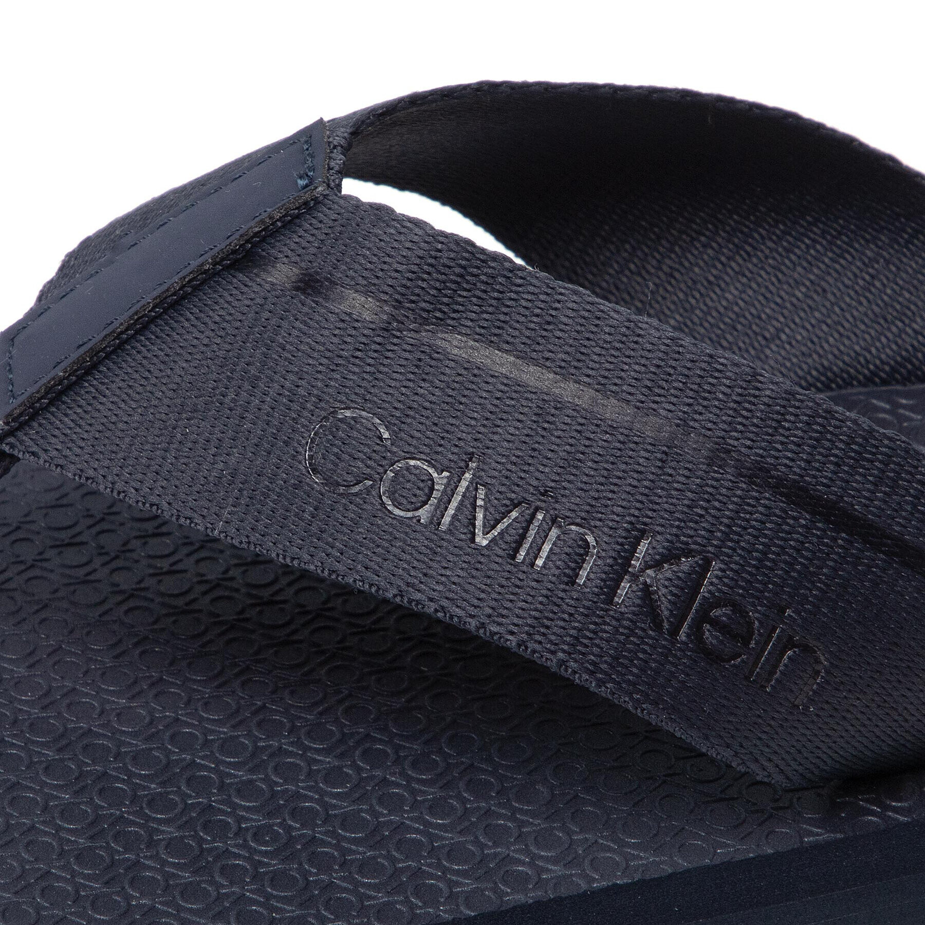 Calvin Klein Žabky Ff Comfort Web HM0HM00458 Tmavomodrá - Pepit.sk