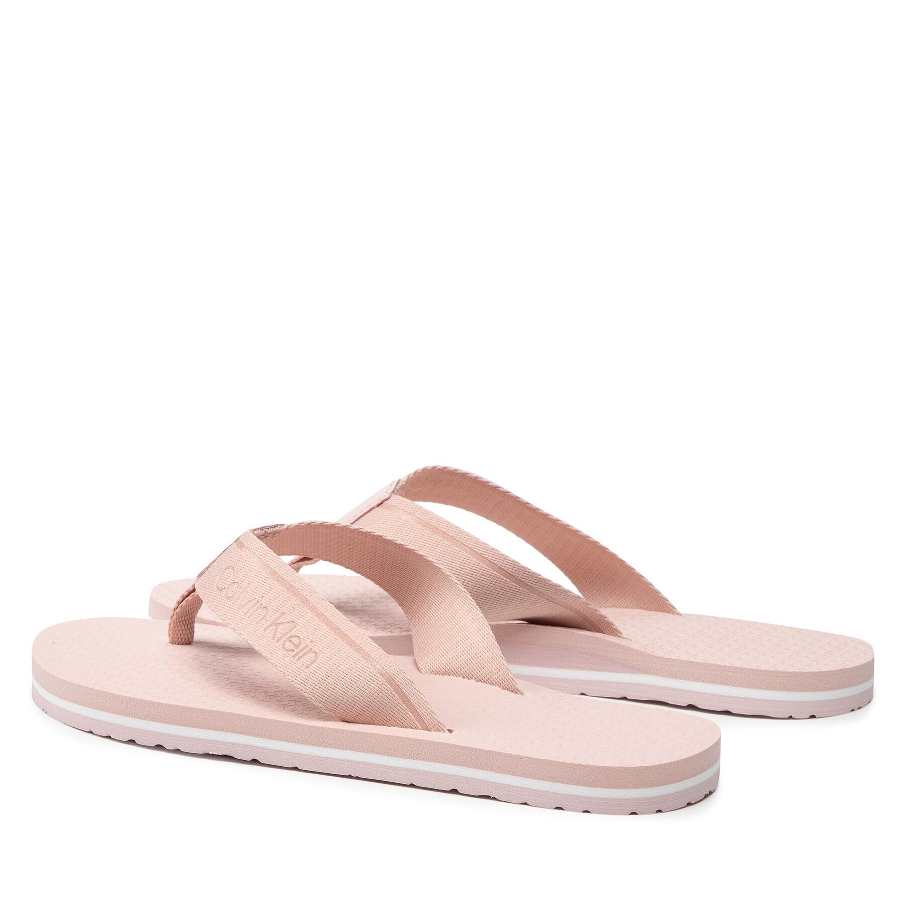 Calvin Klein Žabky Flipflop Ergonomic Sole He HW0HW00744 Ružová - Pepit.sk