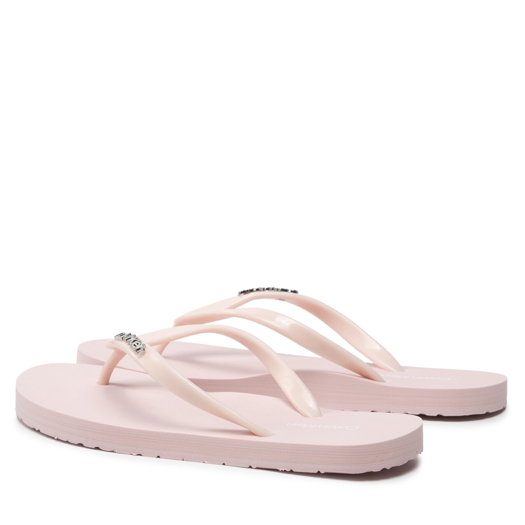 Calvin Klein Žabky Flipflop HW0HW00743 Ružová - Pepit.sk