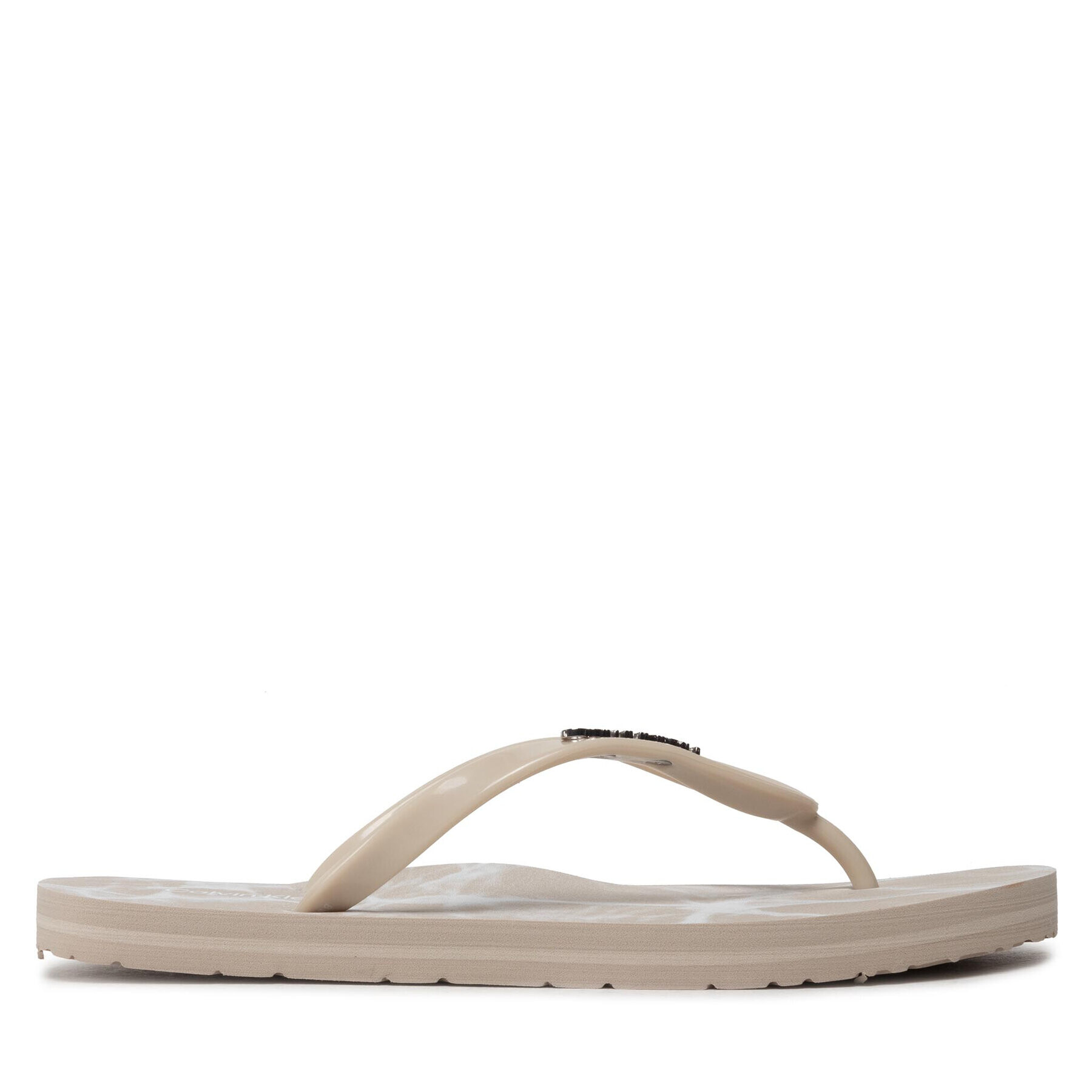 Calvin Klein Žabky Flipflop HW0HW00864 Béžová - Pepit.sk