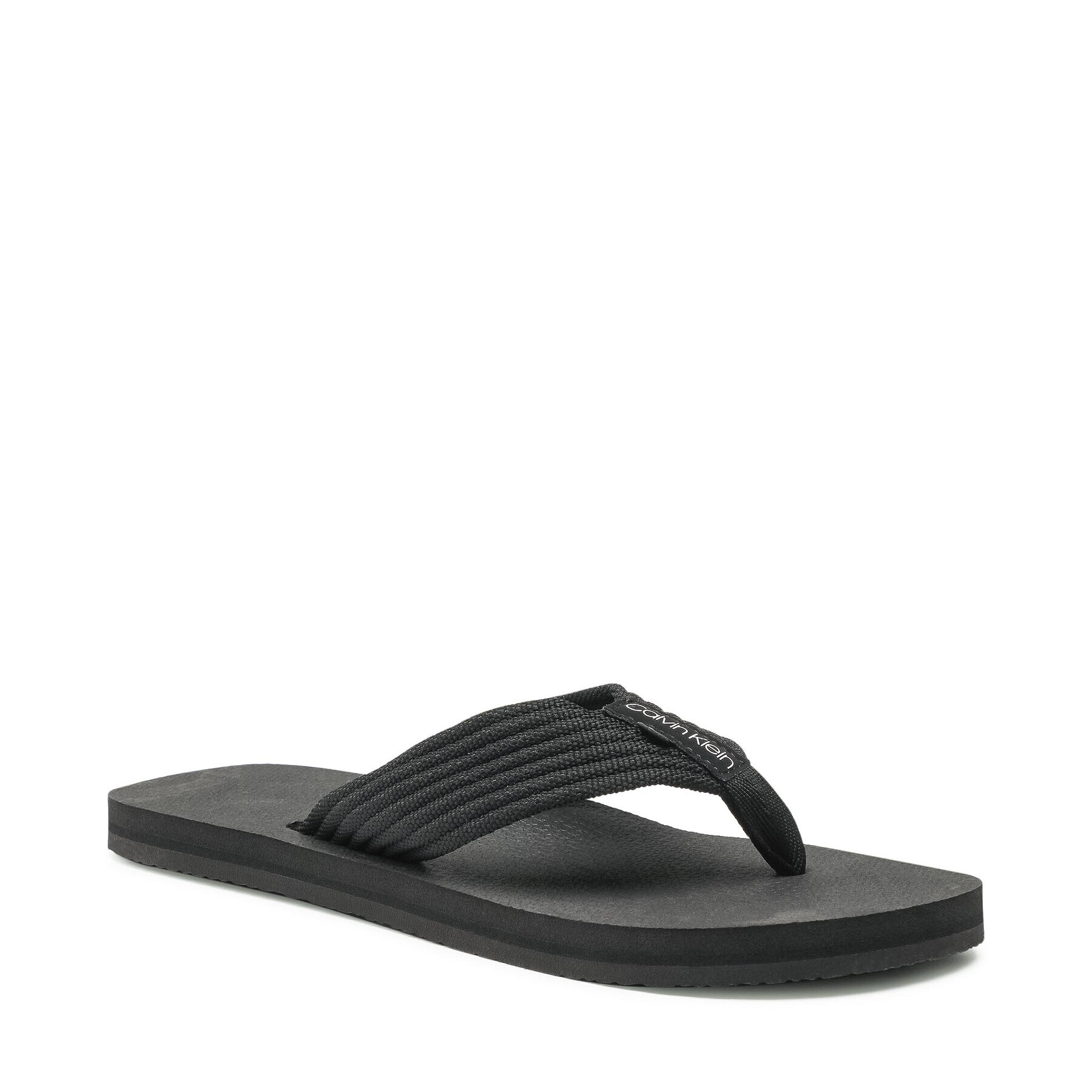 Calvin Klein Žabky Webbing Flipflop HM0HM00275 Čierna - Pepit.sk