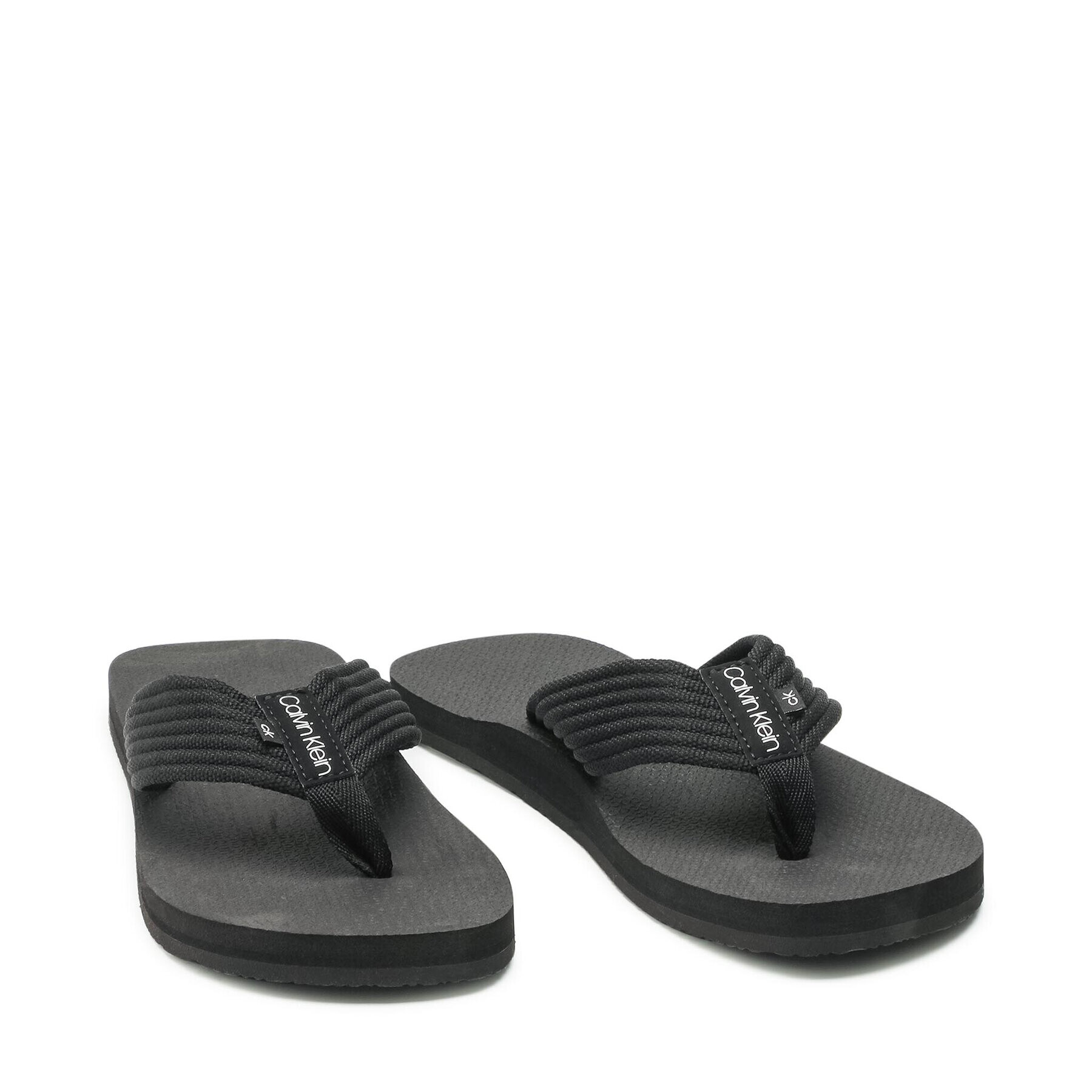 Calvin Klein Žabky Webbing Flipflop HM0HM00275 Čierna - Pepit.sk