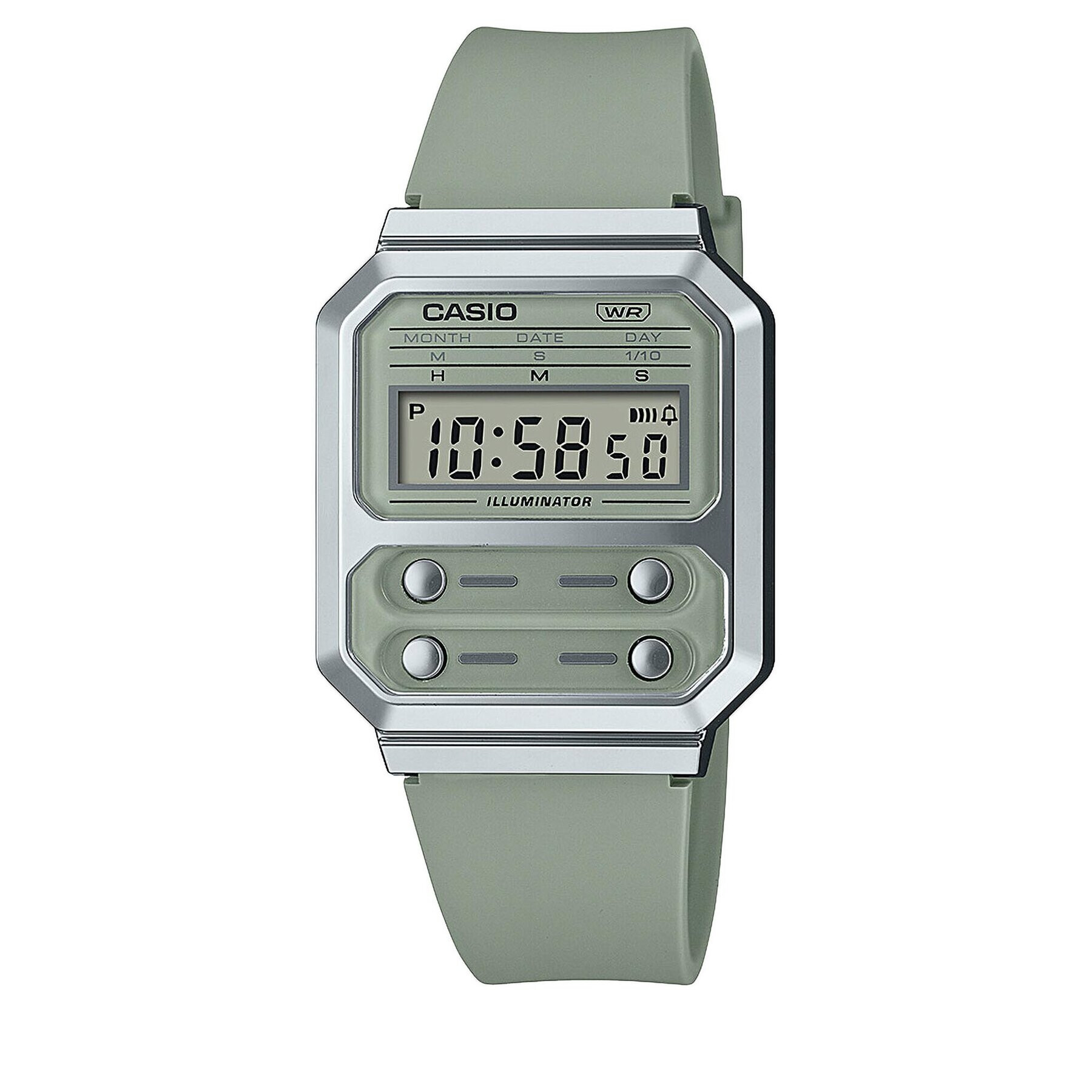 Casio Hodinky A100WEF-3AEF Zelená - Pepit.sk