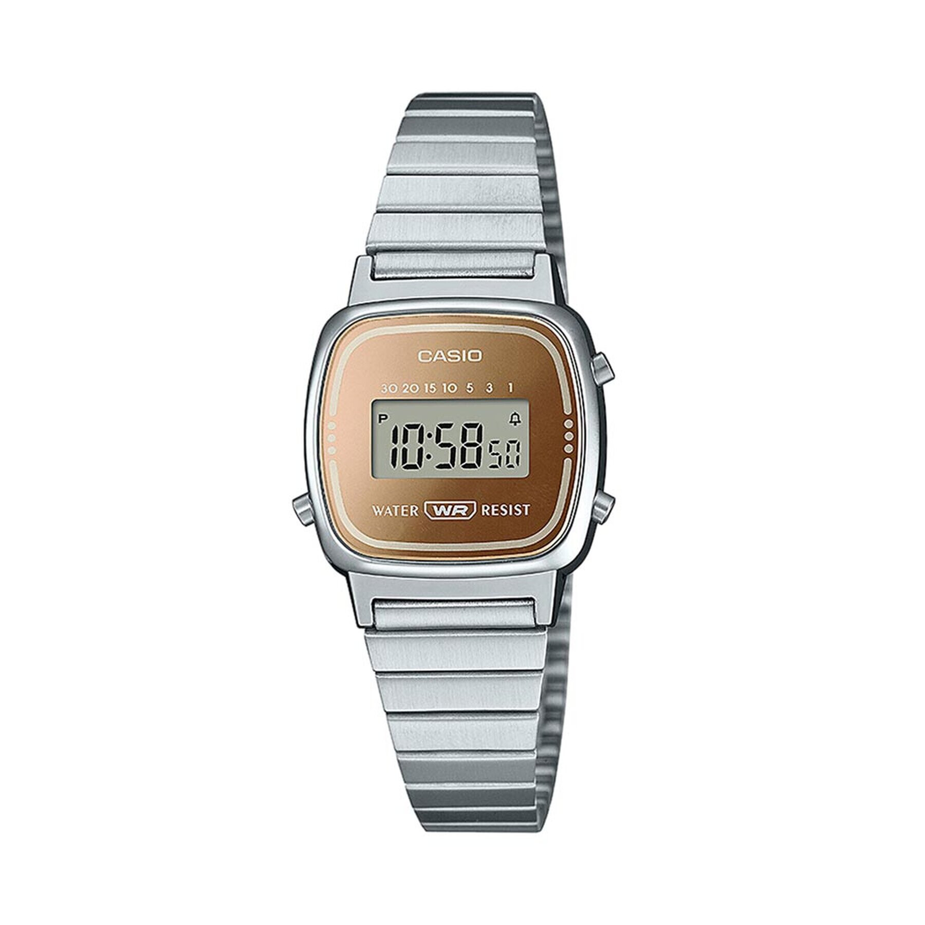 Casio Hodinky LA670WES-4AEF Strieborná - Pepit.sk