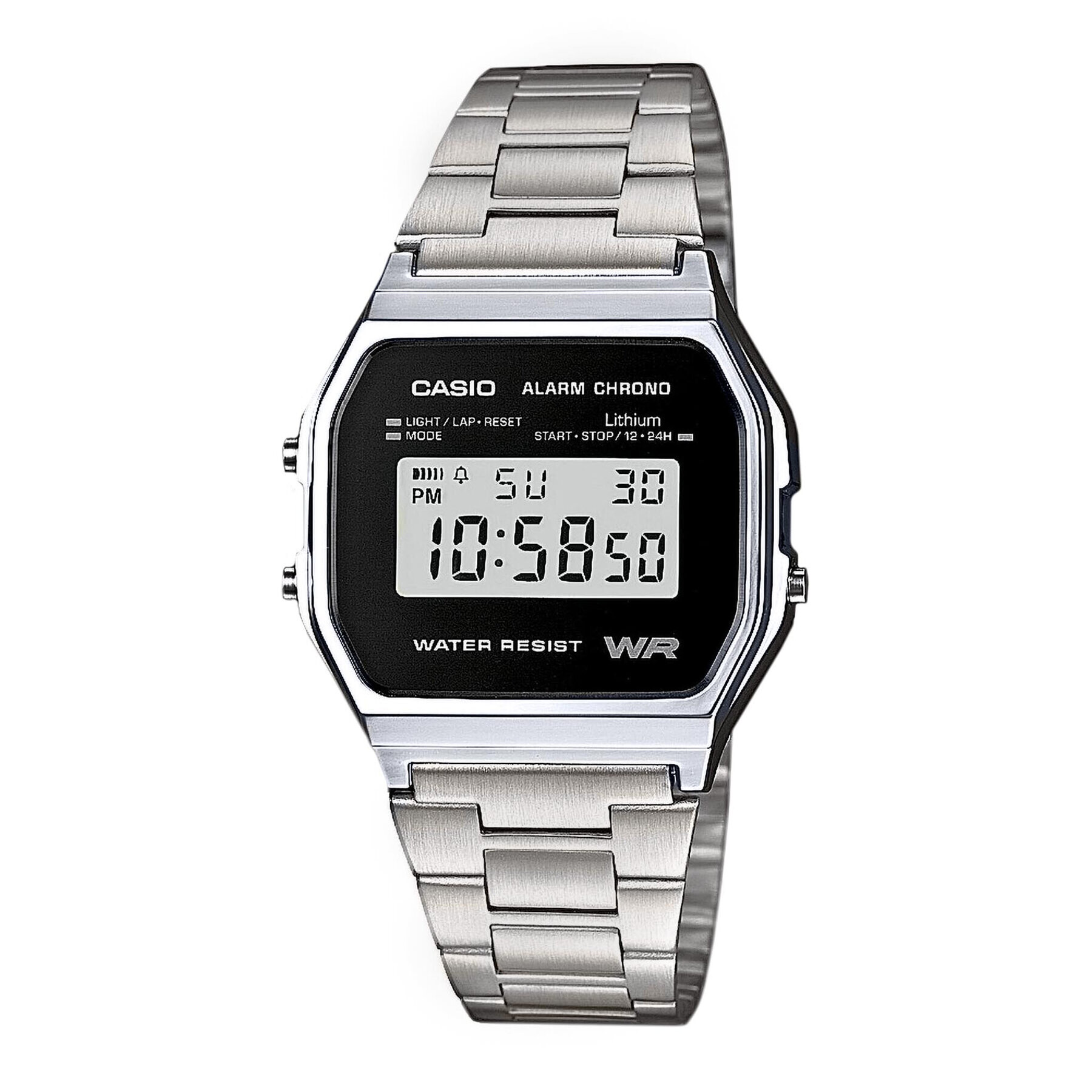 Casio Hodinky Vintage A158WEA-1EF Strieborná - Pepit.sk