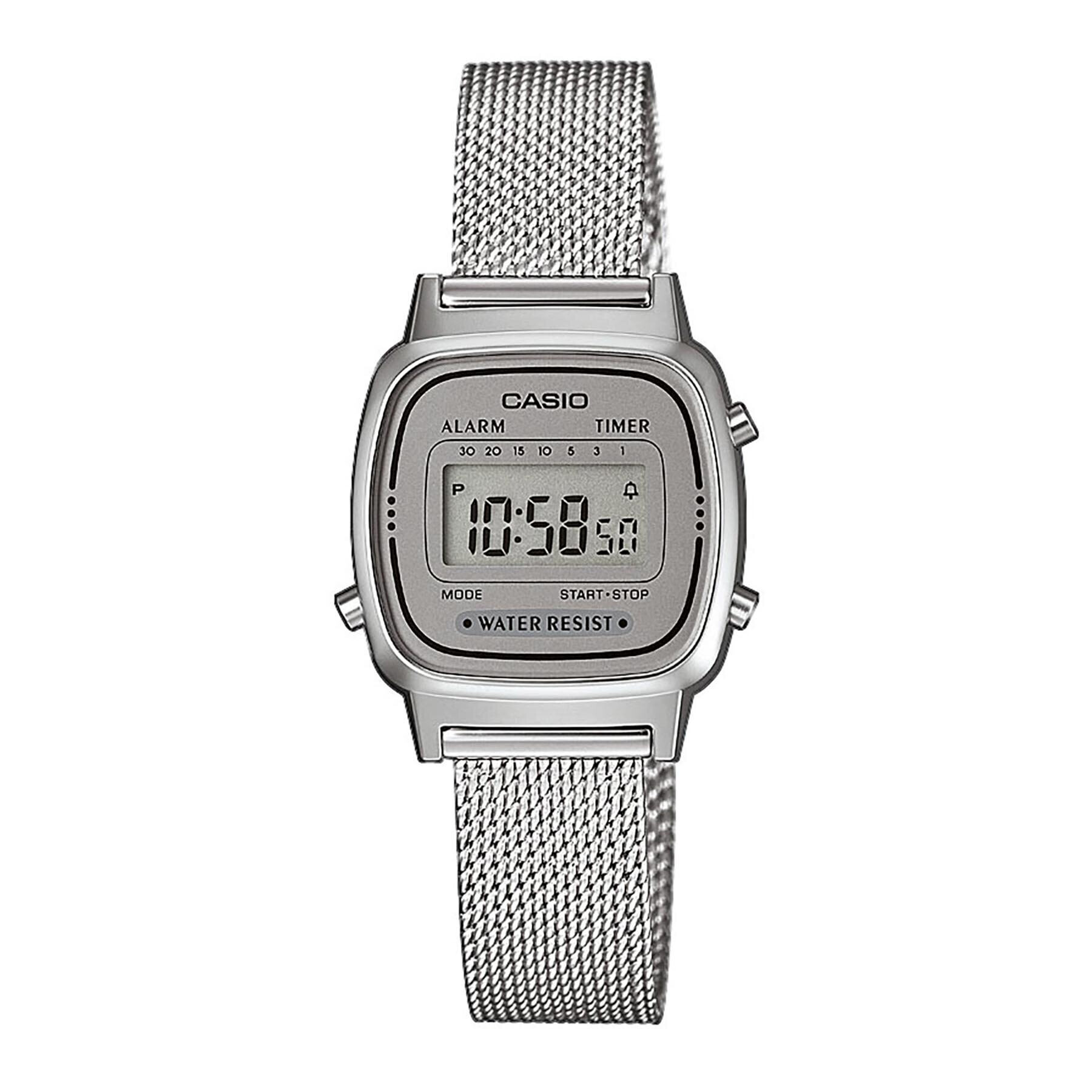 Casio Hodinky Vintage LA670WEM-7EF Strieborná - Pepit.sk