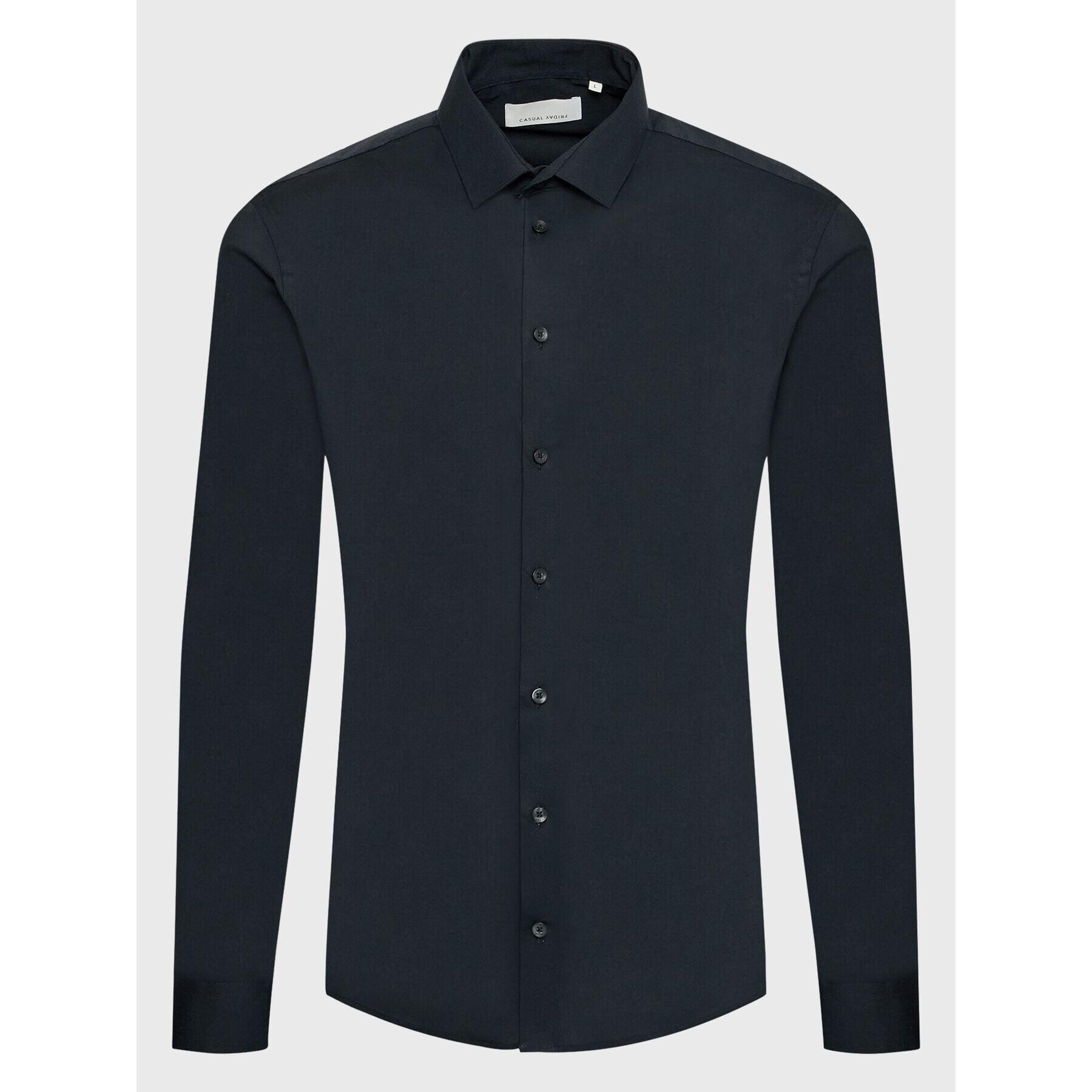 Casual Friday Košeľa Palle 500924 Čierna Slim Fit - Pepit.sk