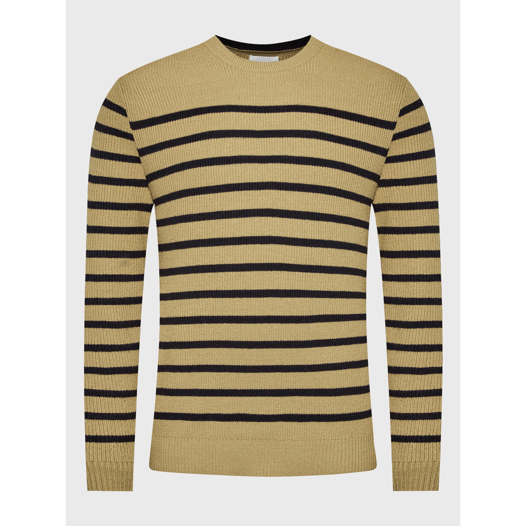 Casual Friday Sveter Karl Striped 20504400 Béžová Regular Fit - Pepit.sk