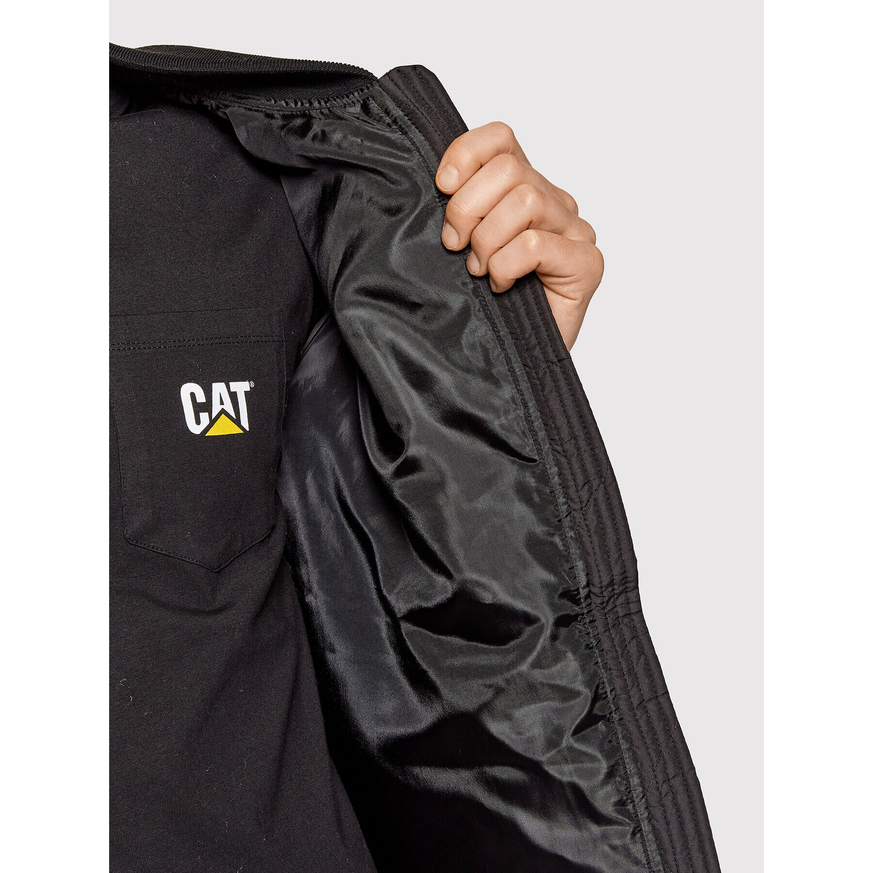 CATerpillar Prechodná bunda 2310645 Čierna Regular Fit - Pepit.sk