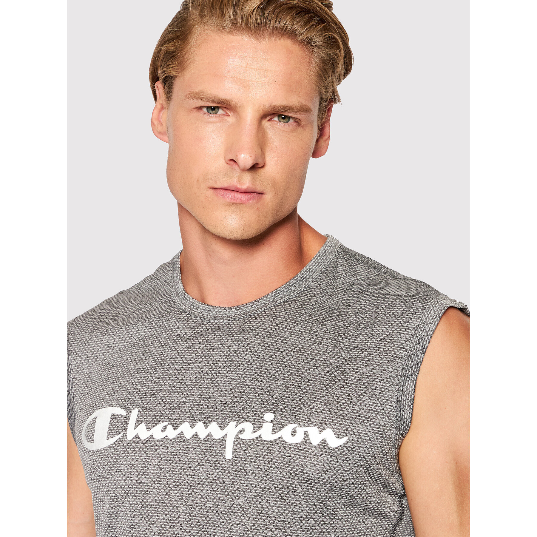 Champion Funkčné tričko 217091 Sivá Athletic Fit - Pepit.sk