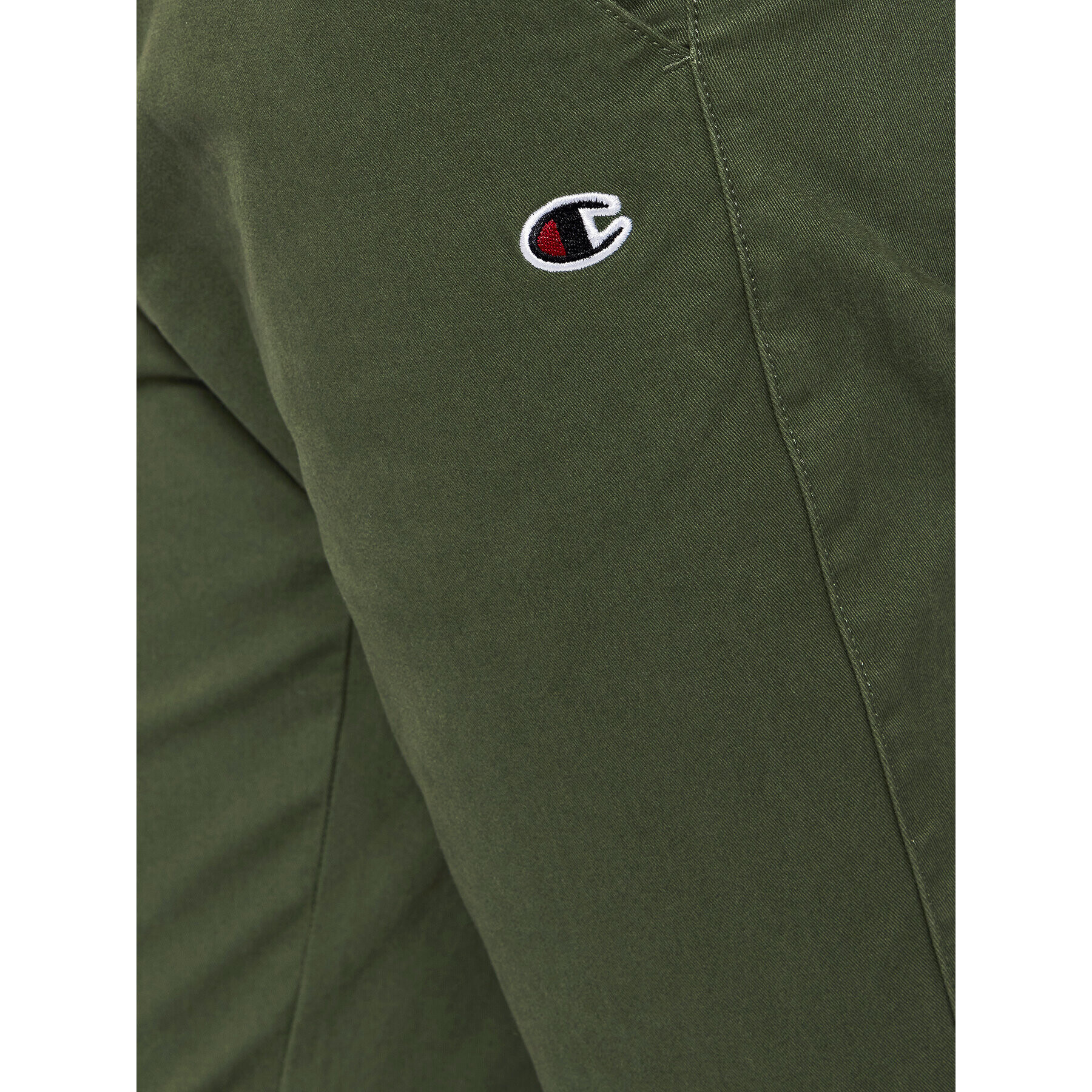 Champion Jogger nohavice Twill Cuffed 215193 Zelená Custom Fit - Pepit.sk