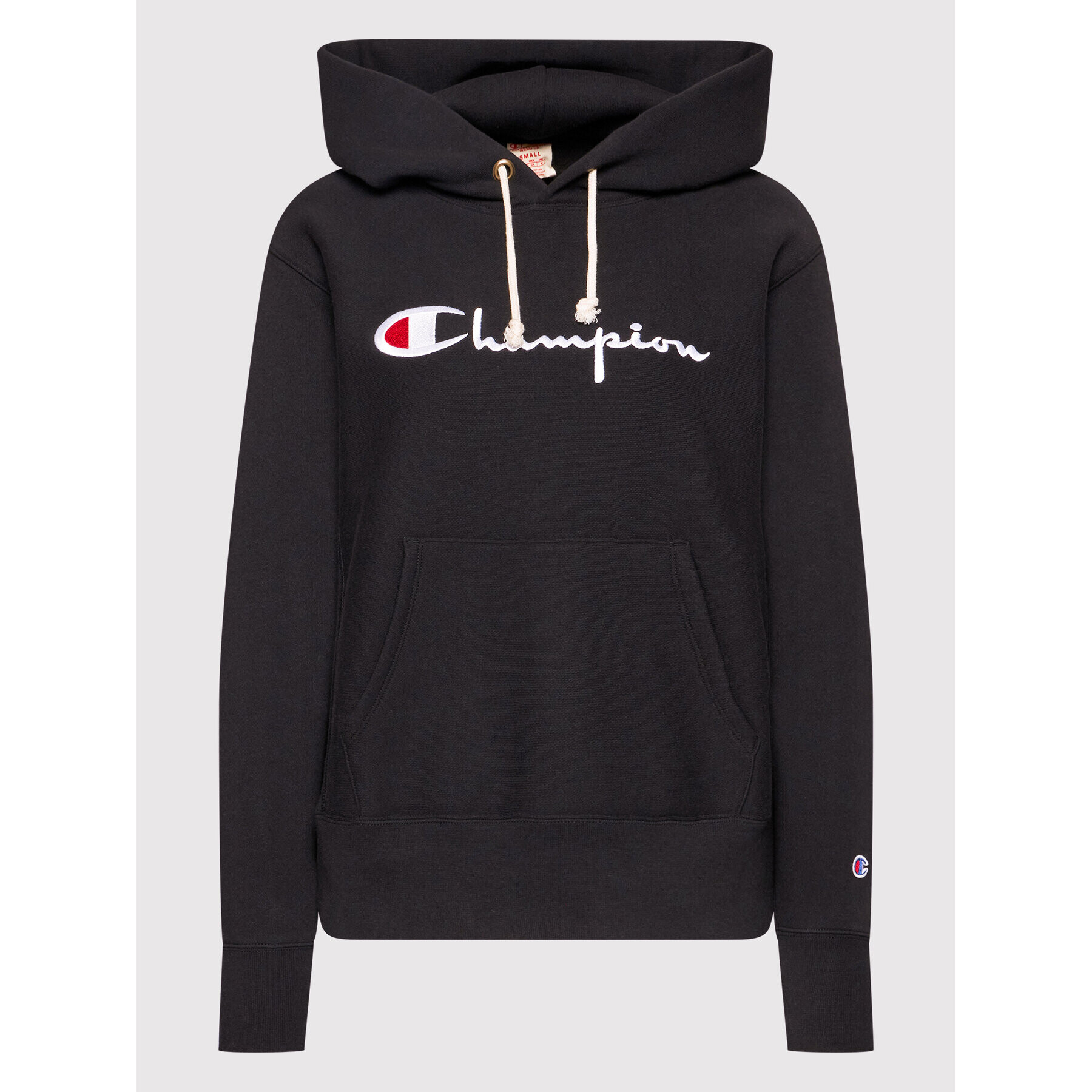 Champion Mikina 114788 Čierna Regular Fit - Pepit.sk