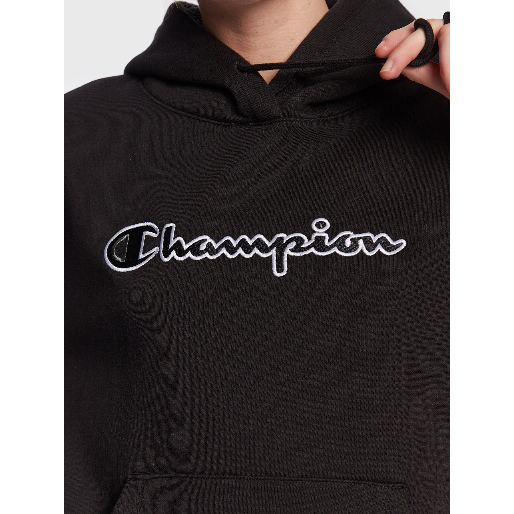 Champion Mikina 115477 Čierna Regular Fit - Pepit.sk