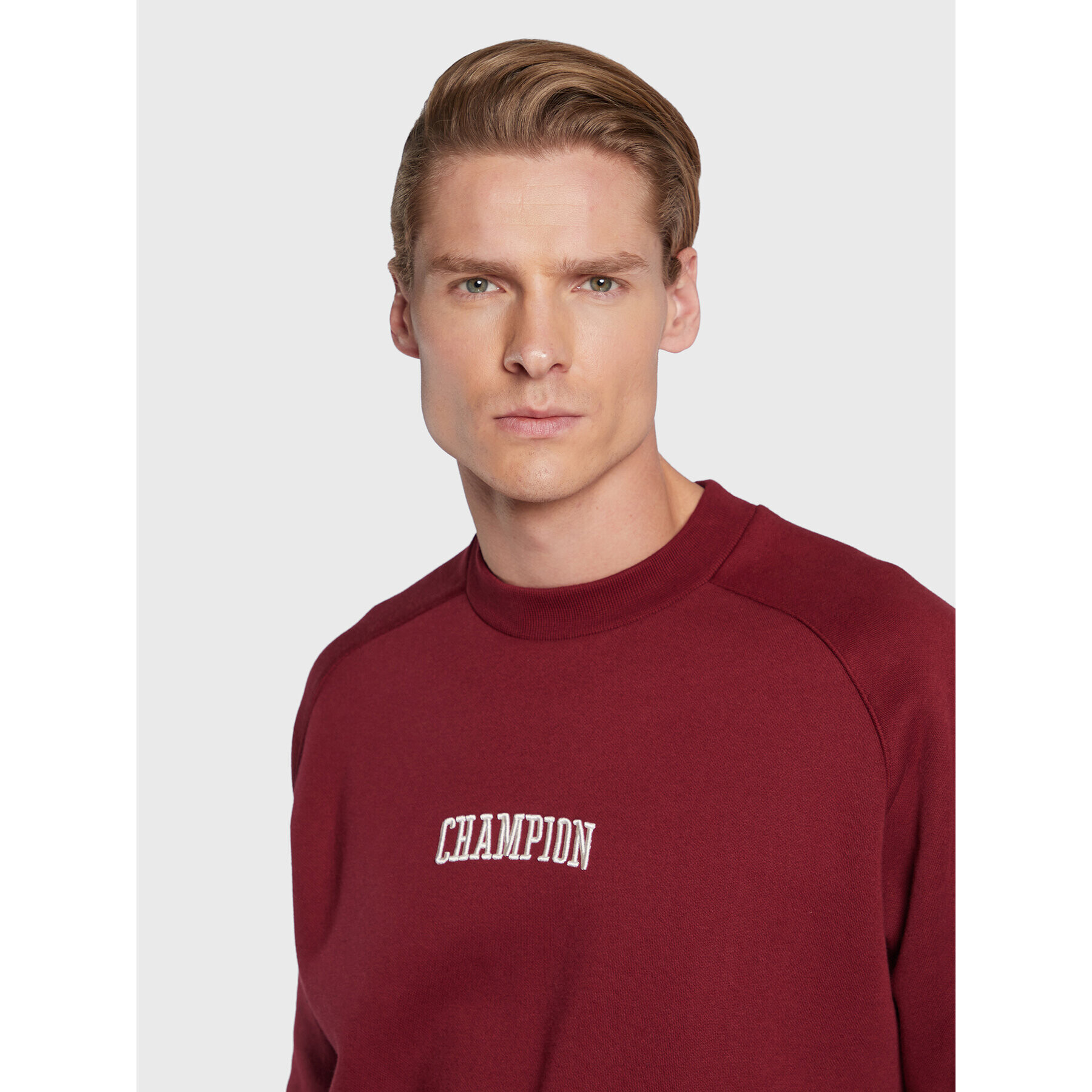 Champion Mikina 217879 Červená Regular Fit - Pepit.sk