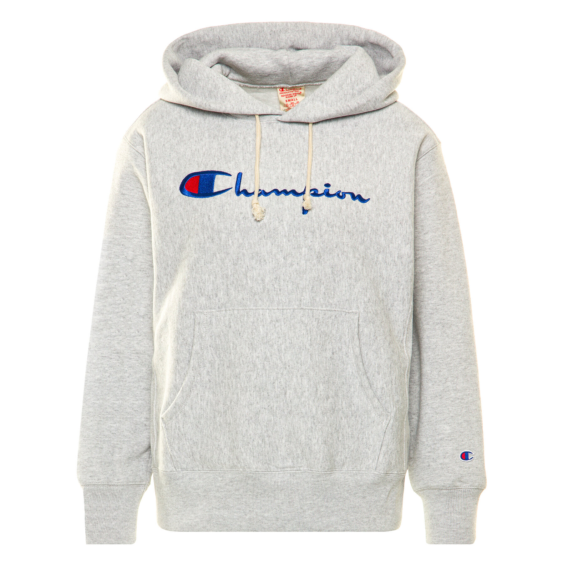 Champion Mikina Big Script 113149 Sivá Regular Fit - Pepit.sk