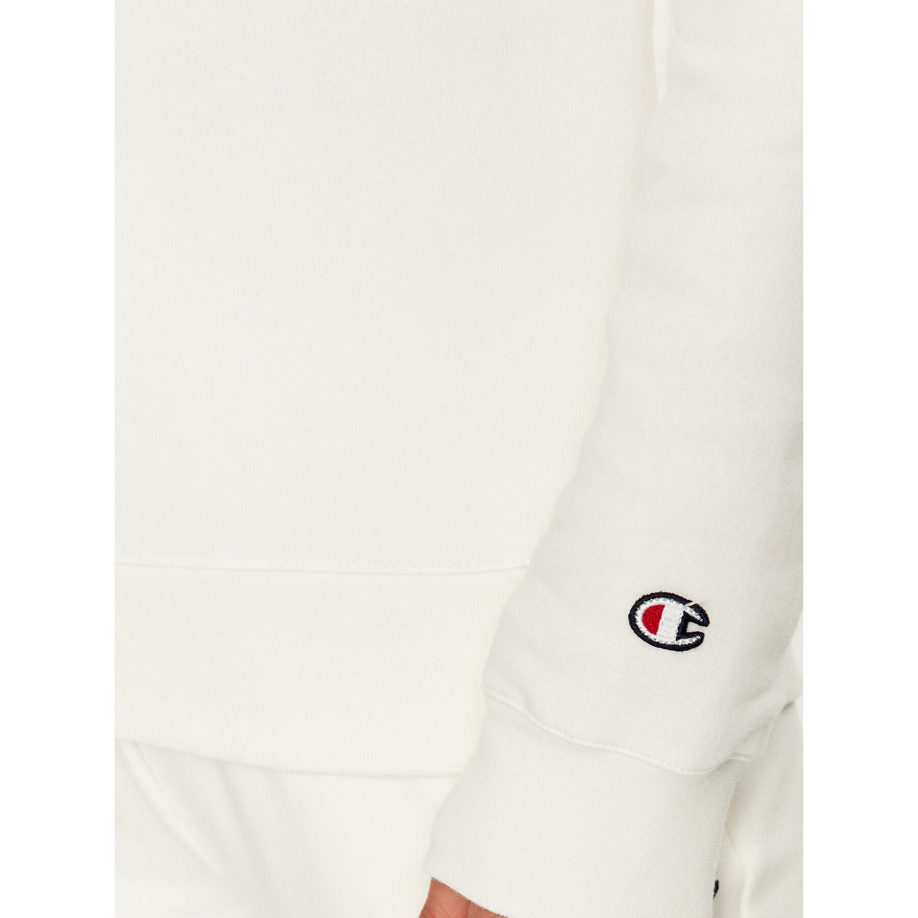 Champion Mikina Crewneck Sweatshirt 117042 Écru Regular Fit - Pepit.sk