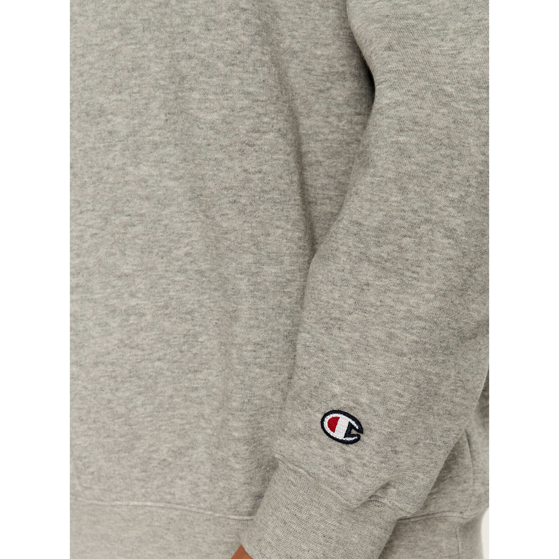 Champion Mikina Half Zip Sweatshirt 116590 Sivá Oversize - Pepit.sk