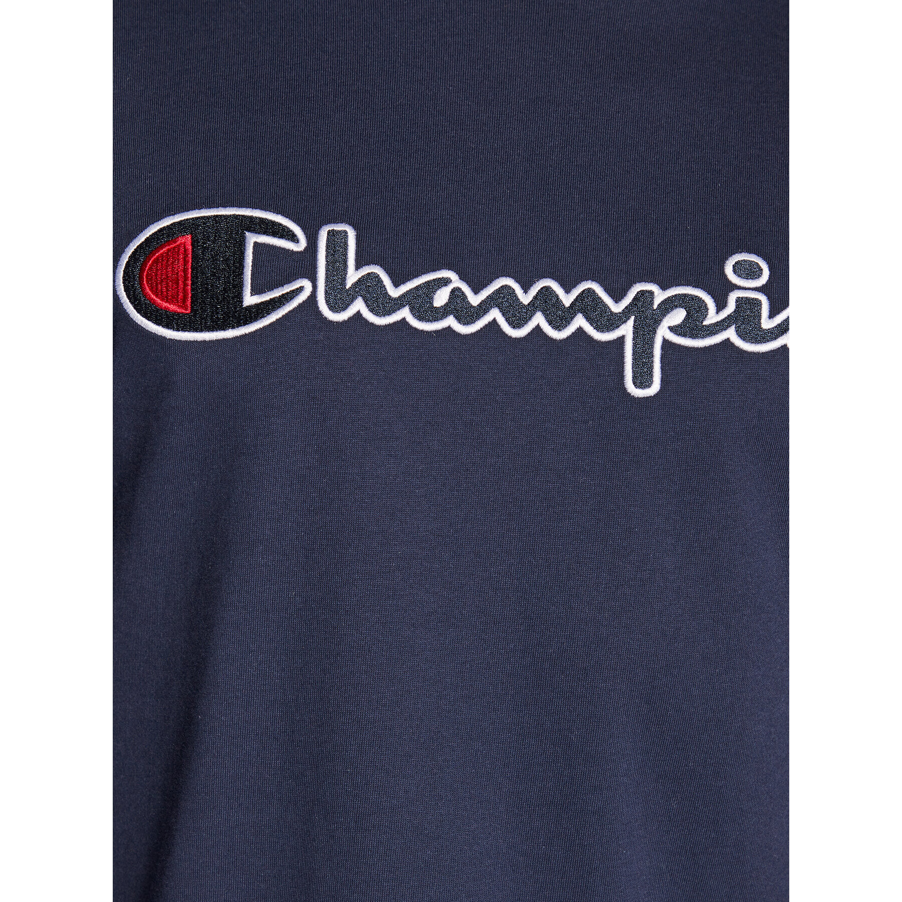 Champion S dlhými rukávmi Script Logo 217861 Tmavomodrá Regular Fit - Pepit.sk