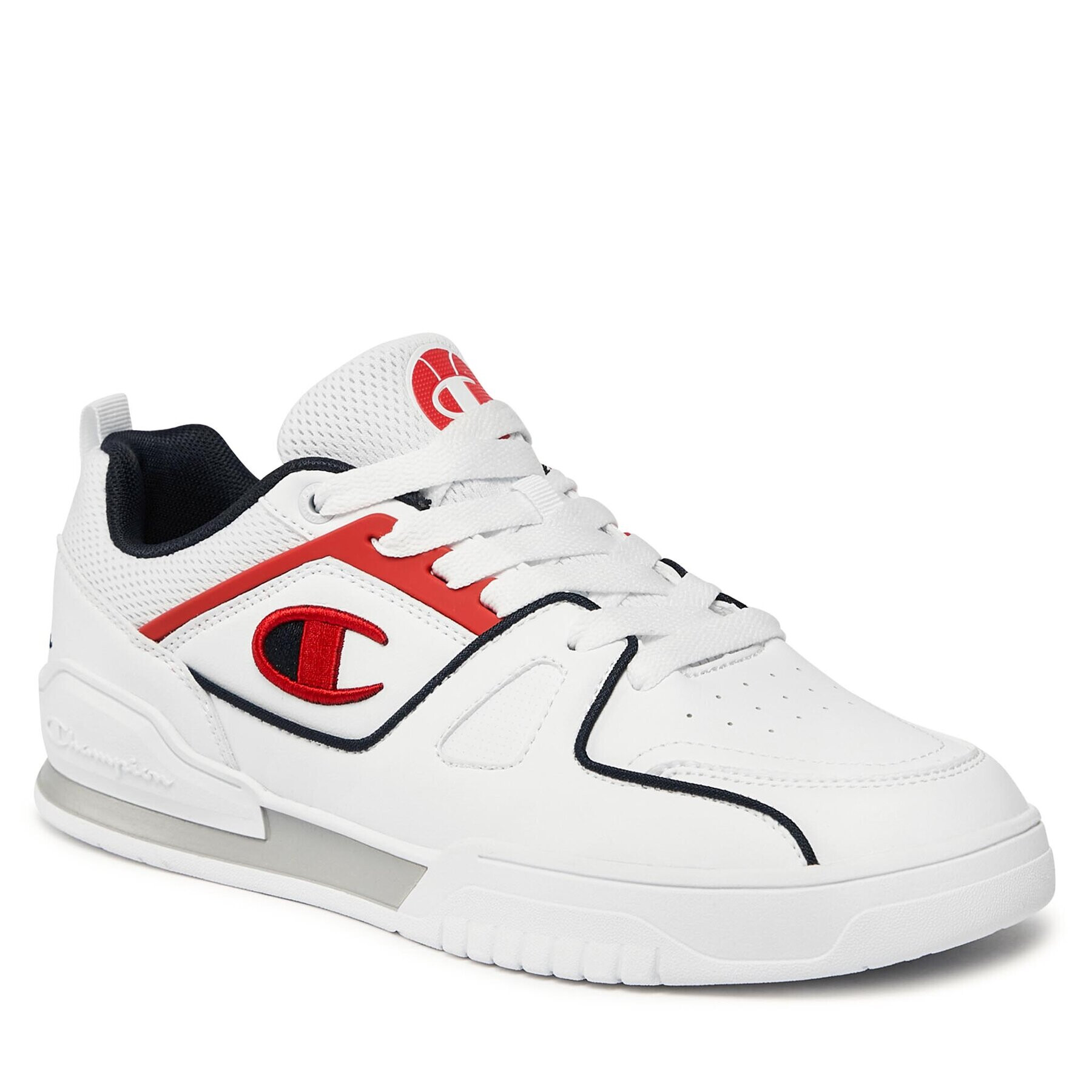 Champion Sneakersy 3 Point Low Low Cut Shoe S21882-WW010 Biela - Pepit.sk