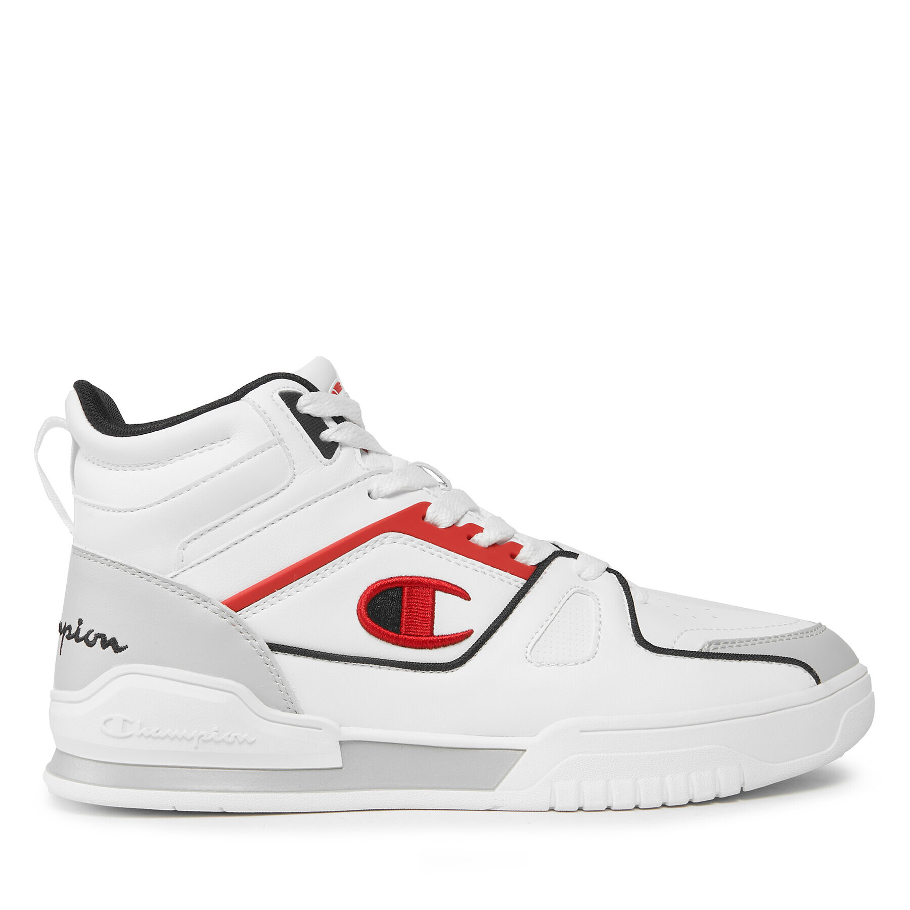 Champion Sneakersy Mid Cut Shoe 3 Point Mid S22119-WW010 Biela - Pepit.sk