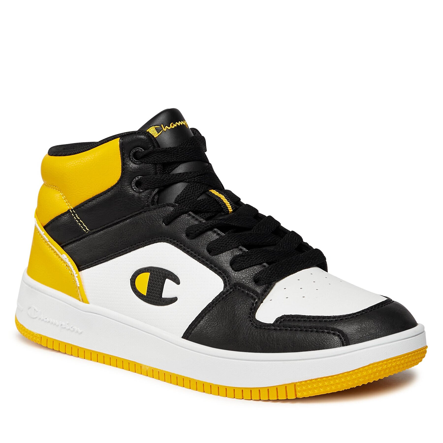 Champion Sneakersy Rebound 2.0 Mid Mid Cut Shoe S21907-WW013 Biela - Pepit.sk