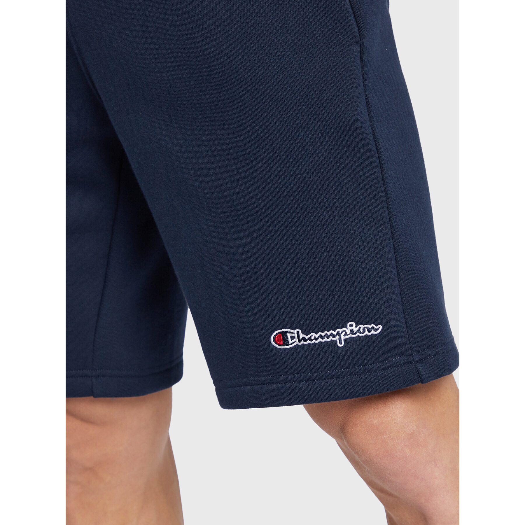 Champion Športové kraťasy Small Embroidery Script 218295 Tmavomodrá Regular Fit - Pepit.sk