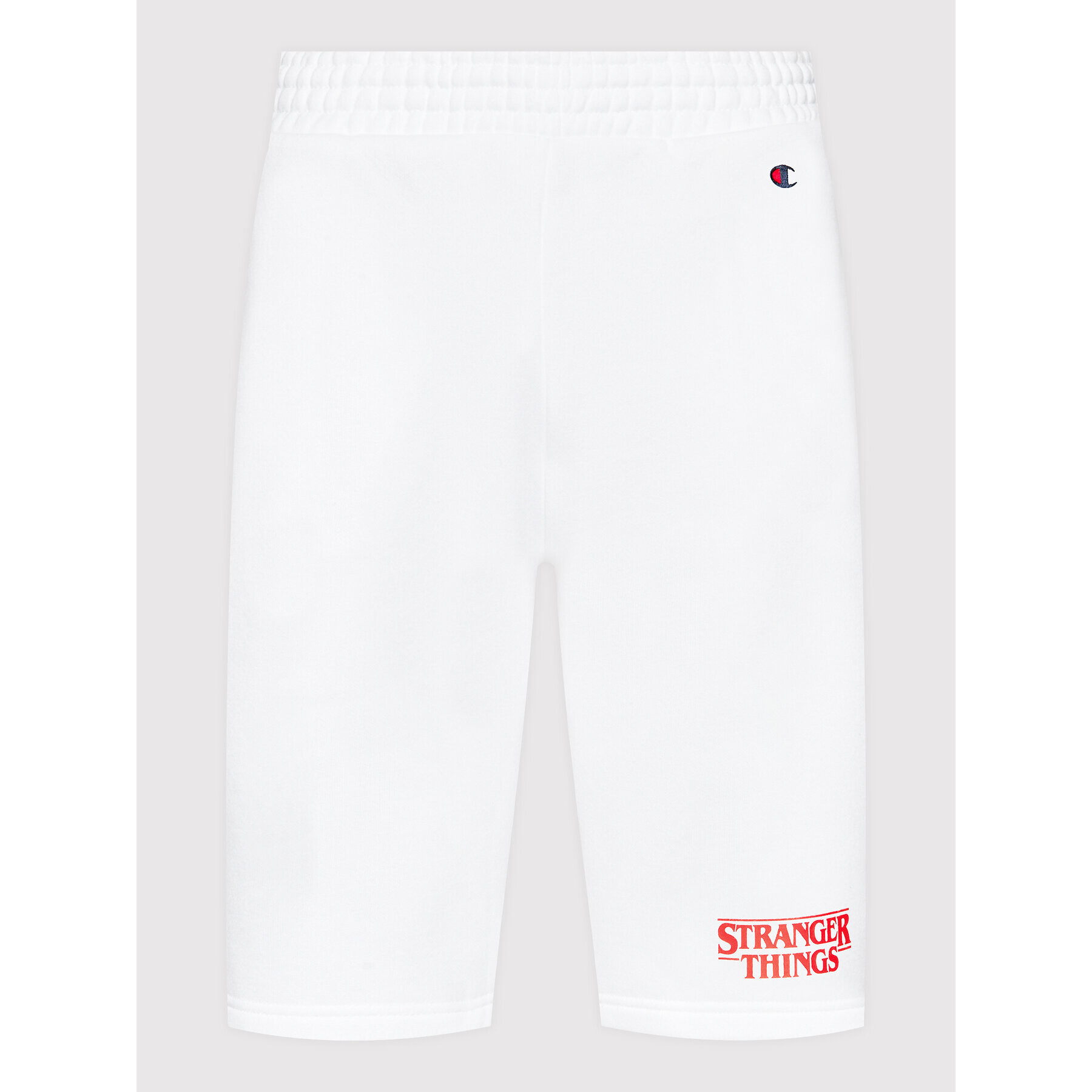 Champion Športové kraťasy Unisex STRANGER THINGS 217782 Biela Regular Fit - Pepit.sk