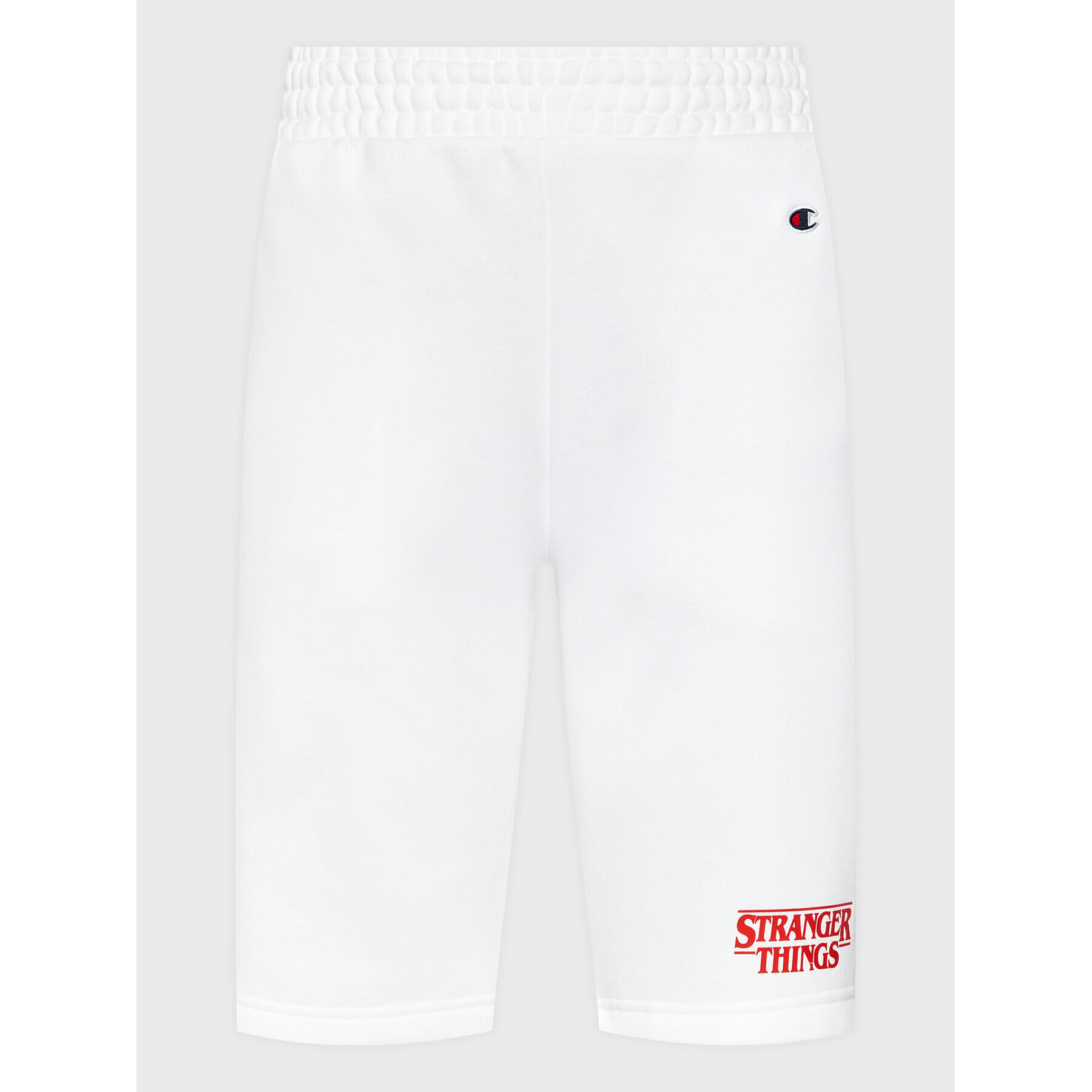 Champion Športové kraťasy Unisex STRANGER THINGS 217782 Biela Regular Fit - Pepit.sk