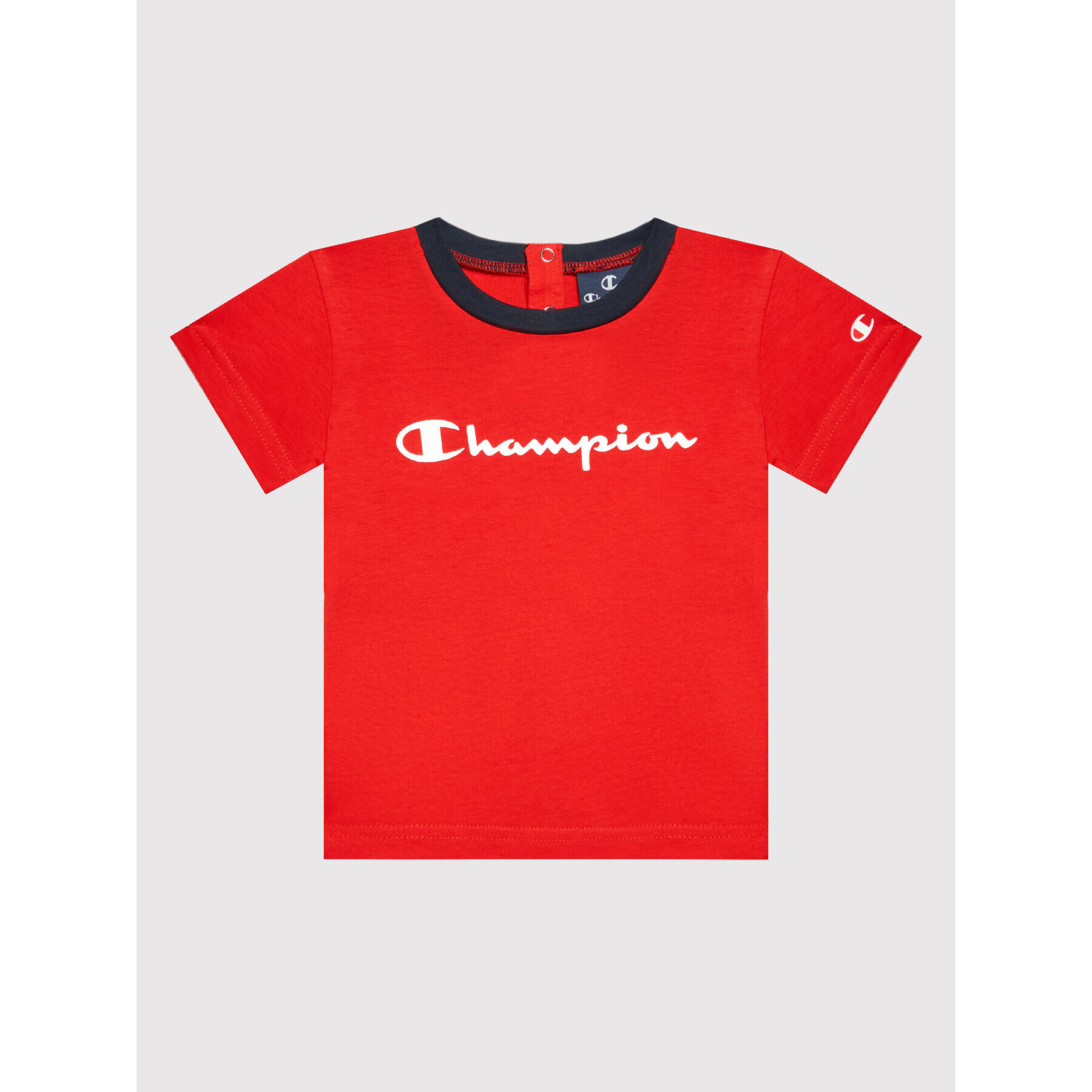 Champion Súprava tričko a športové šortky 305972 Červená Regular Fit - Pepit.sk