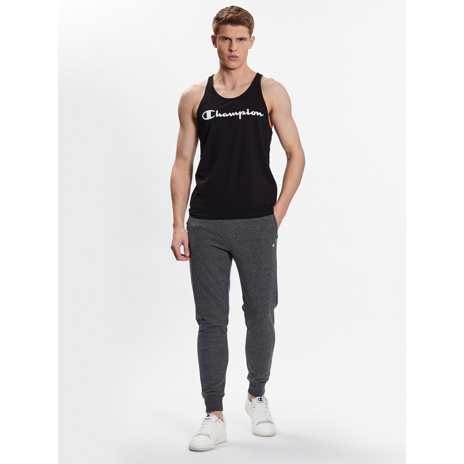 Champion Tank top 218533 Čierna Regular Fit - Pepit.sk