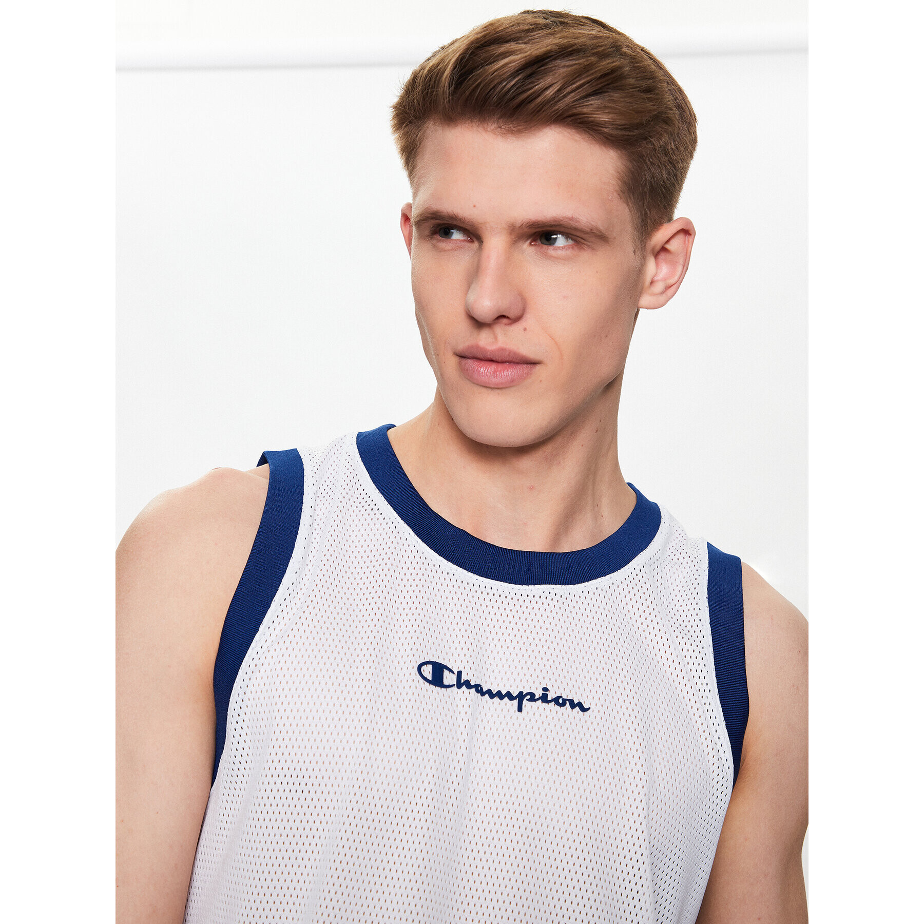 Champion Tank top 218769 Biela Regular Fit - Pepit.sk