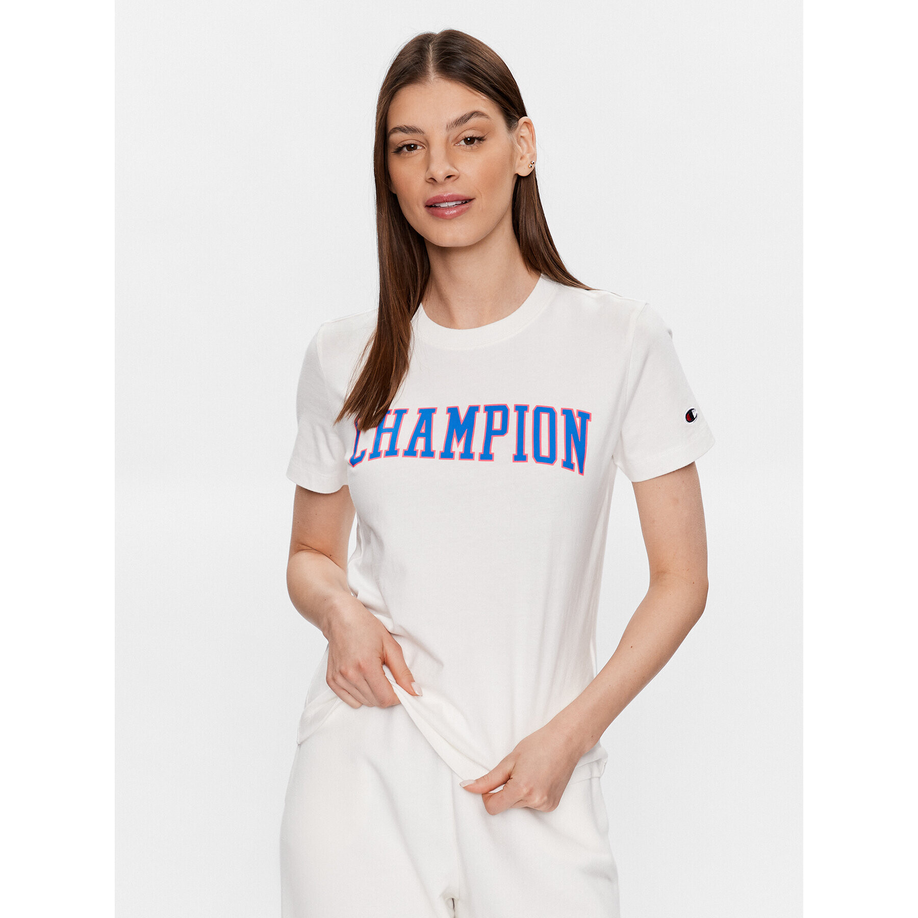 Champion Tričko 116084 Biela Regular Fit - Pepit.sk