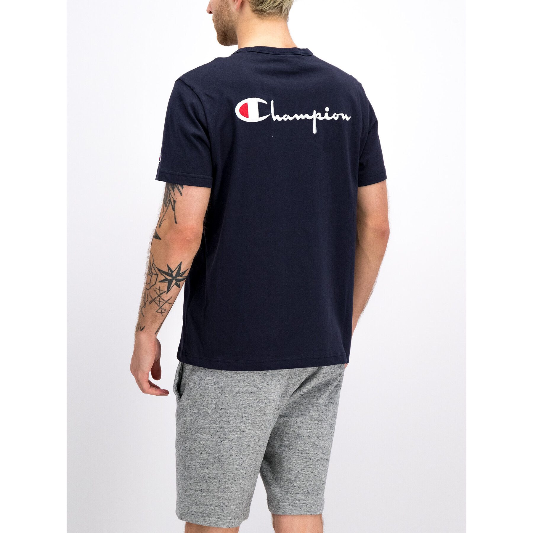 Champion Tričko 212974 Tmavomodrá Regular Fit - Pepit.sk