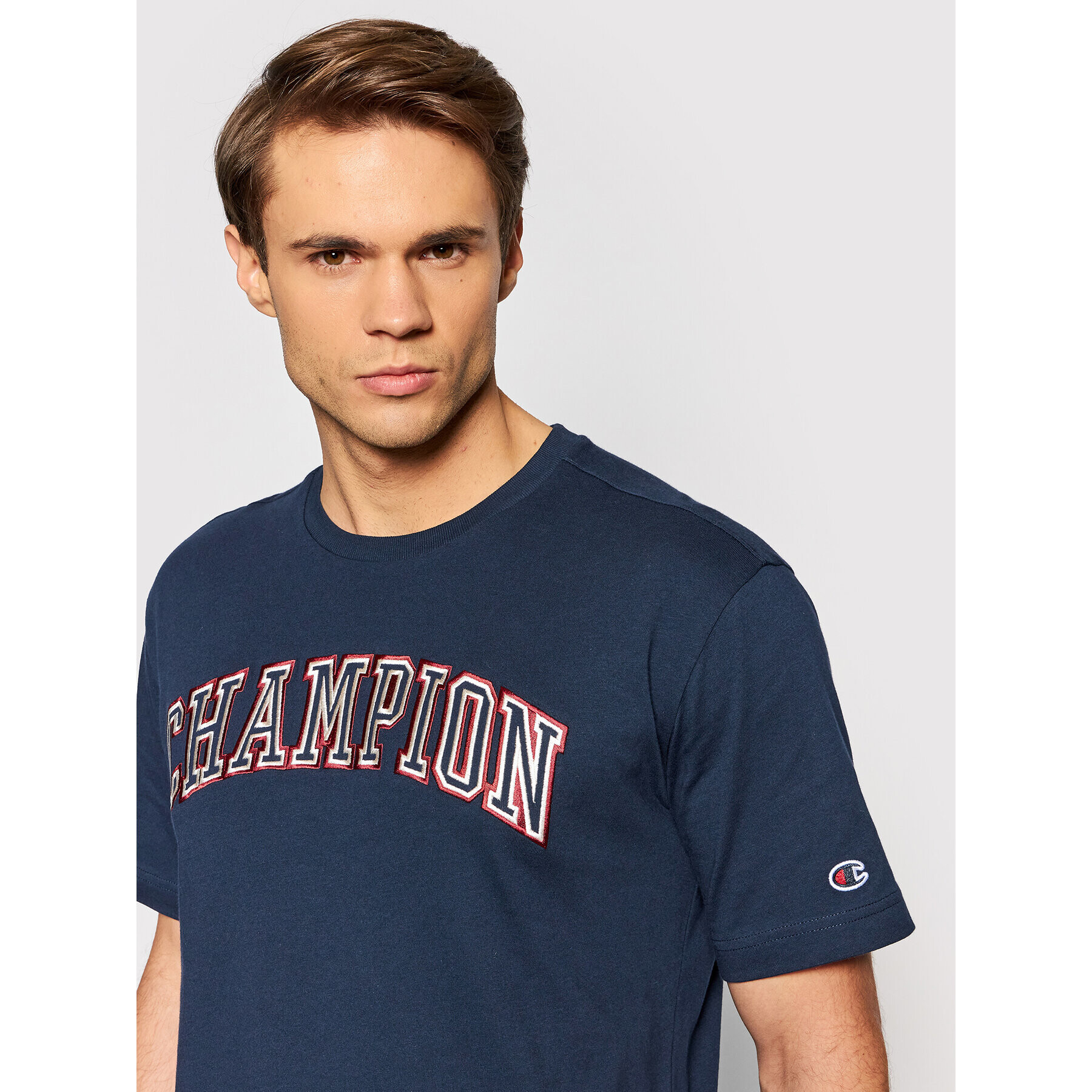 Champion Tričko 216581 Tmavomodrá Regular Fit - Pepit.sk