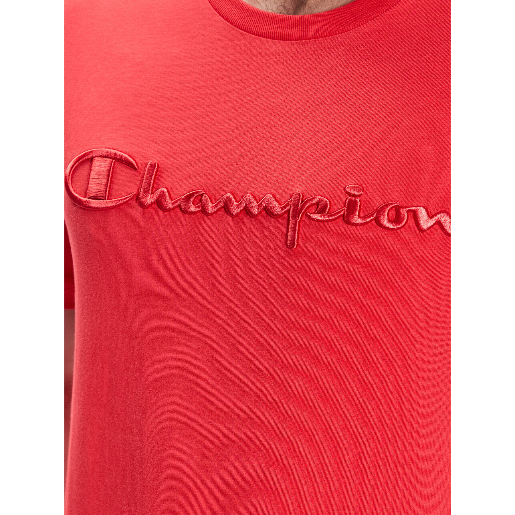 Champion Tričko 218490 Červená Regular Fit - Pepit.sk