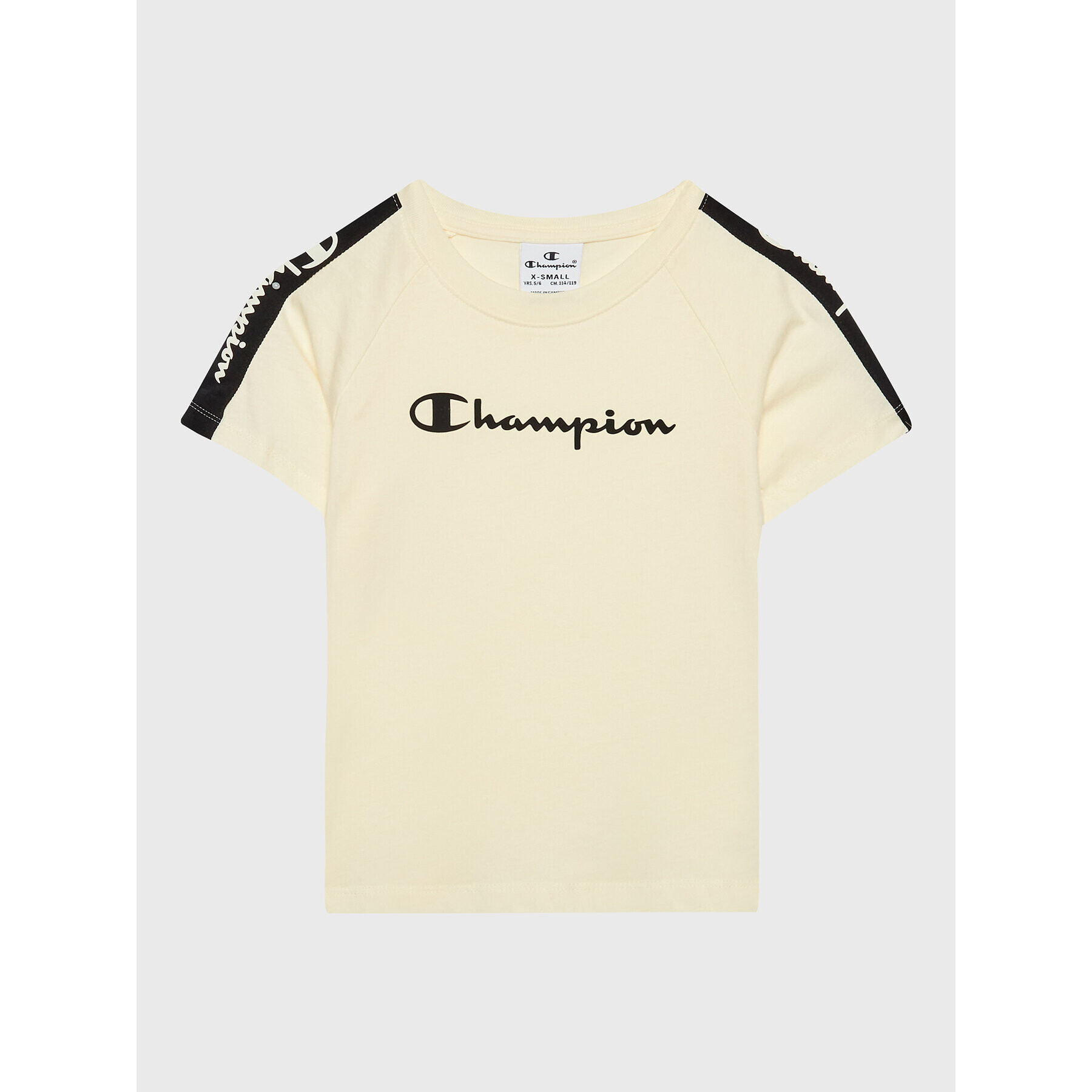 Champion Tričko 404473 Écru Regular Fit - Pepit.sk