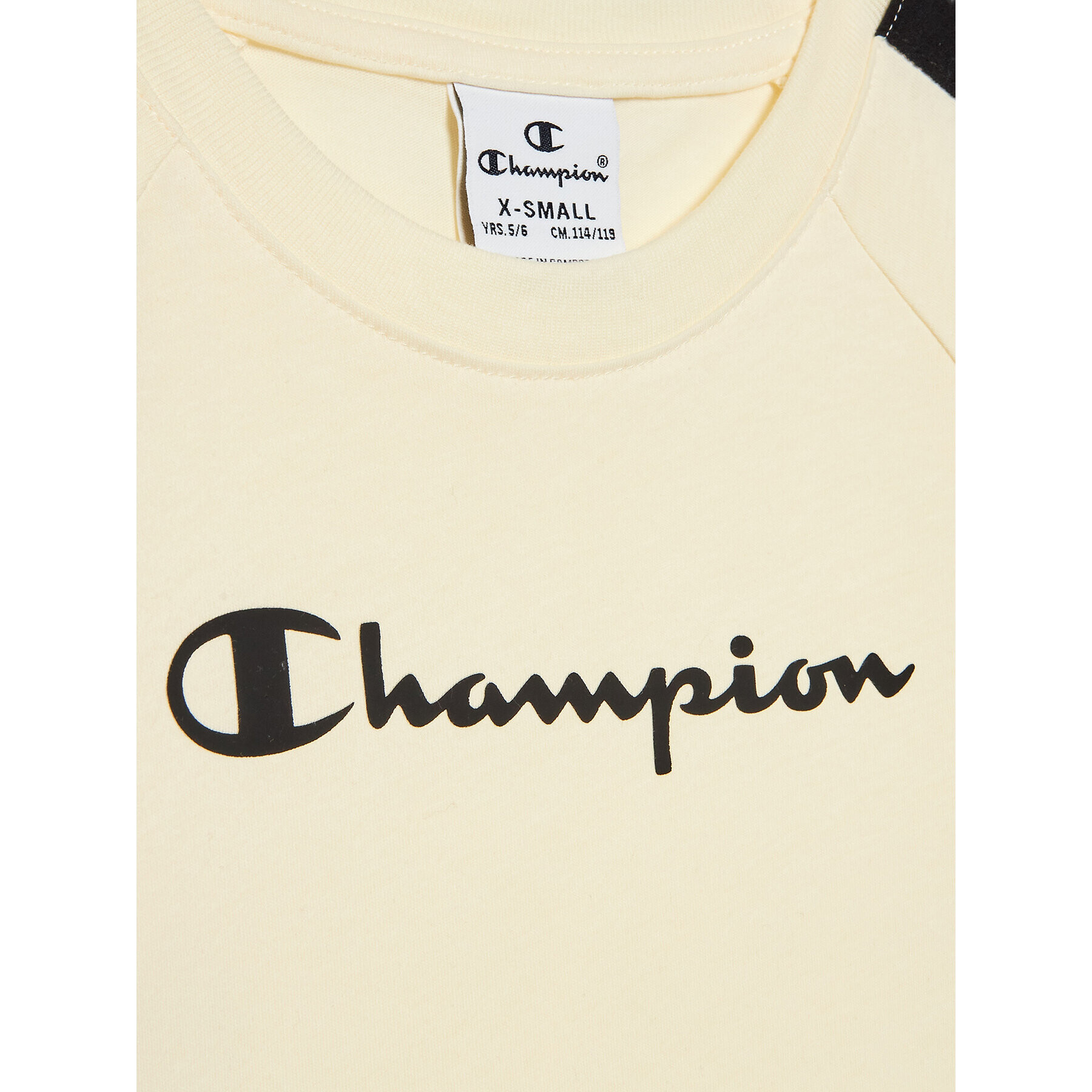 Champion Tričko 404473 Écru Regular Fit - Pepit.sk