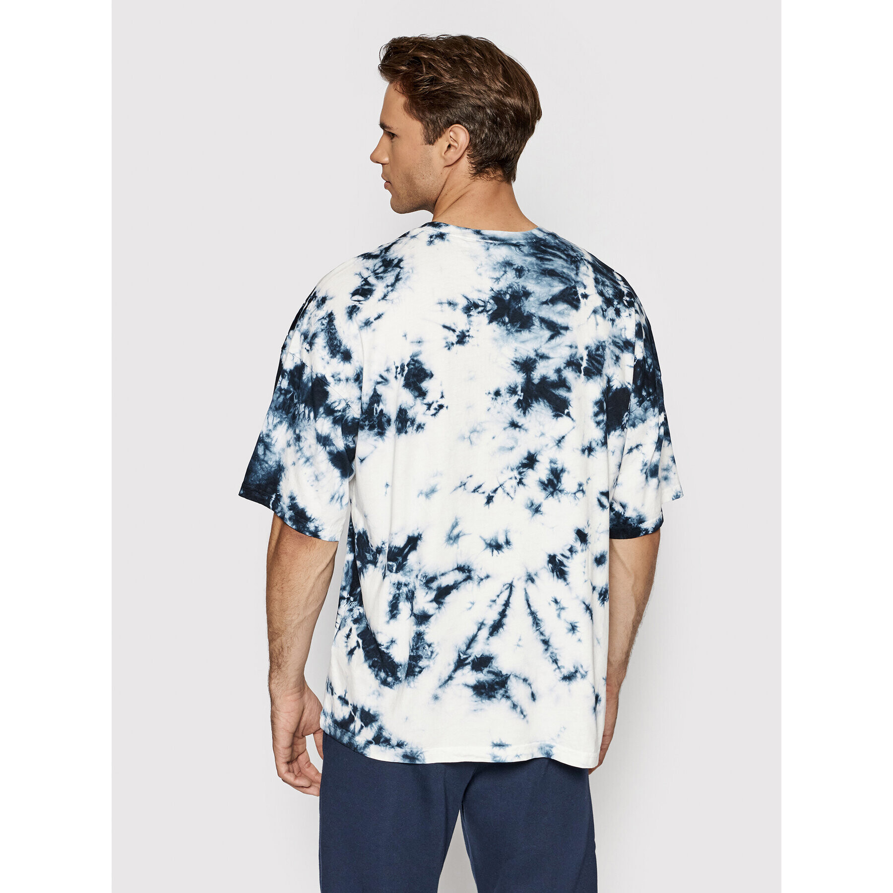 Champion Tričko Tie Dye 216821 Tmavomodrá Regular Fit - Pepit.sk