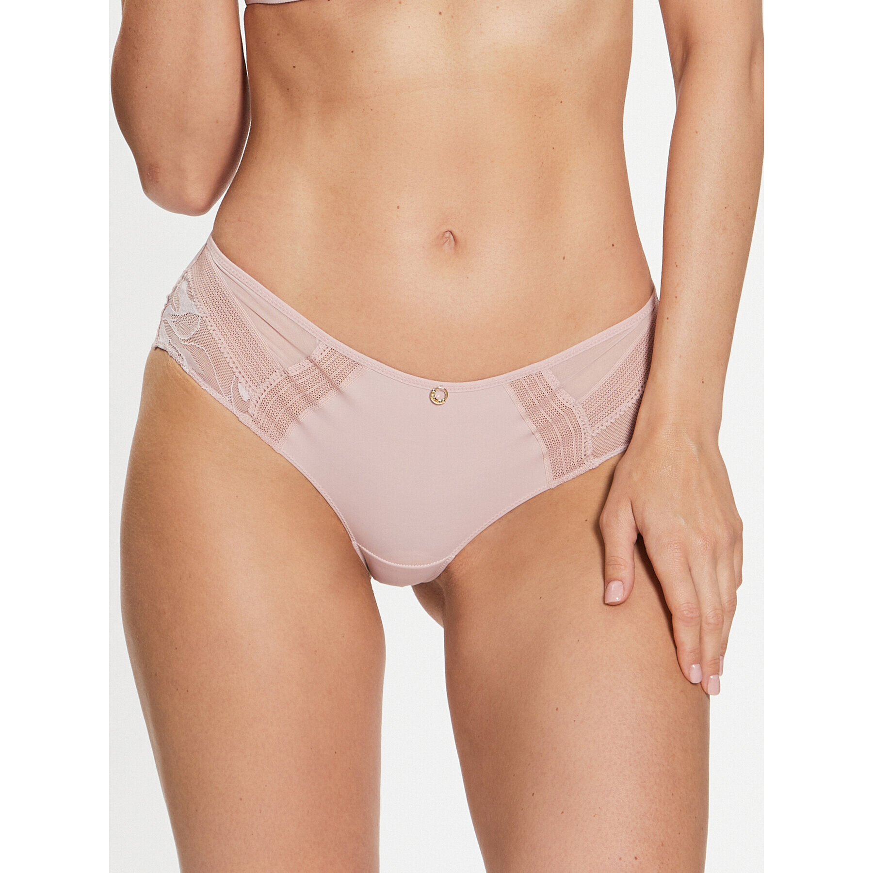 Chantelle Brazílske nohavičky True Lace C11M40 Ružová - Pepit.sk