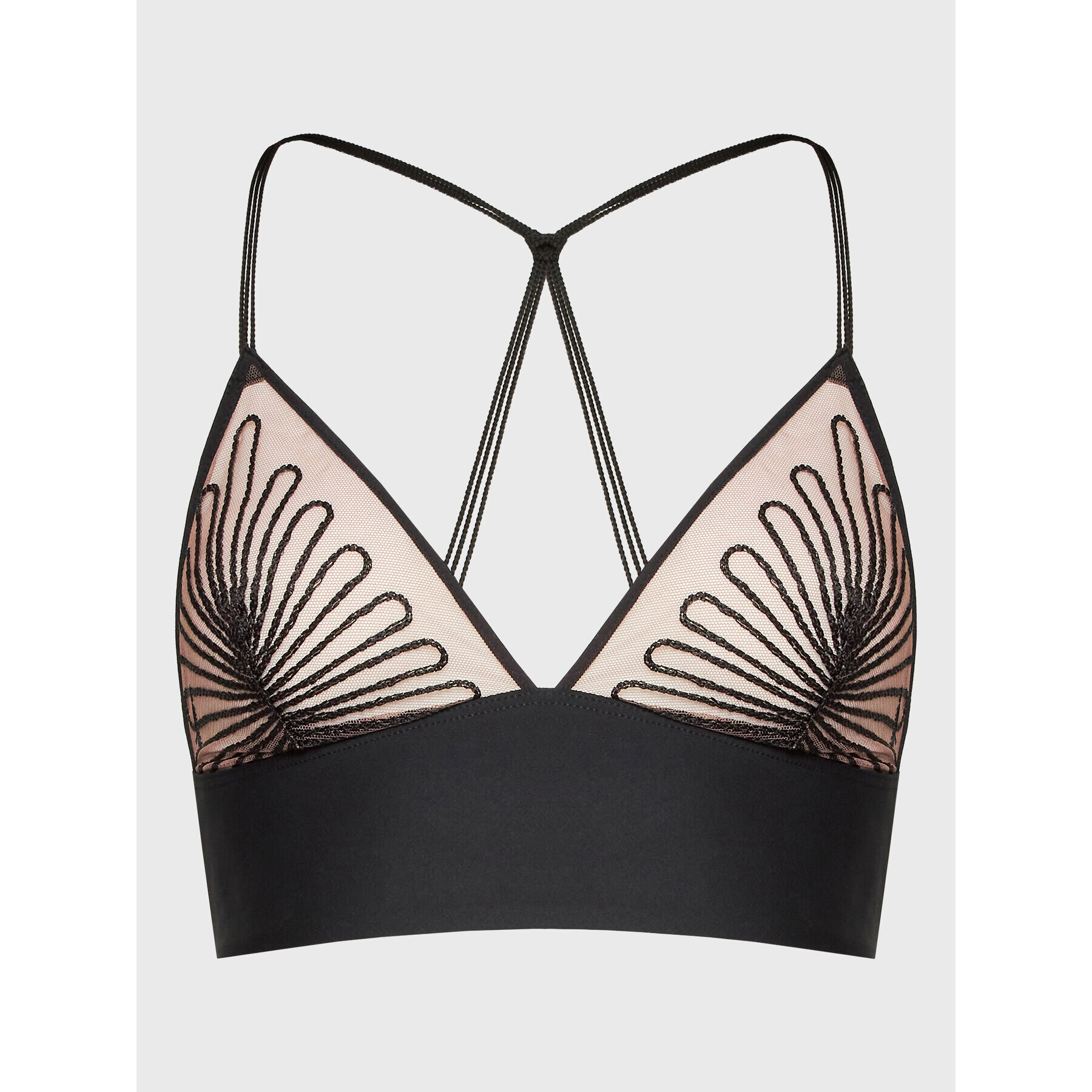 Chantelle X Podprsenka Bralette T09E30 Čierna - Pepit.sk